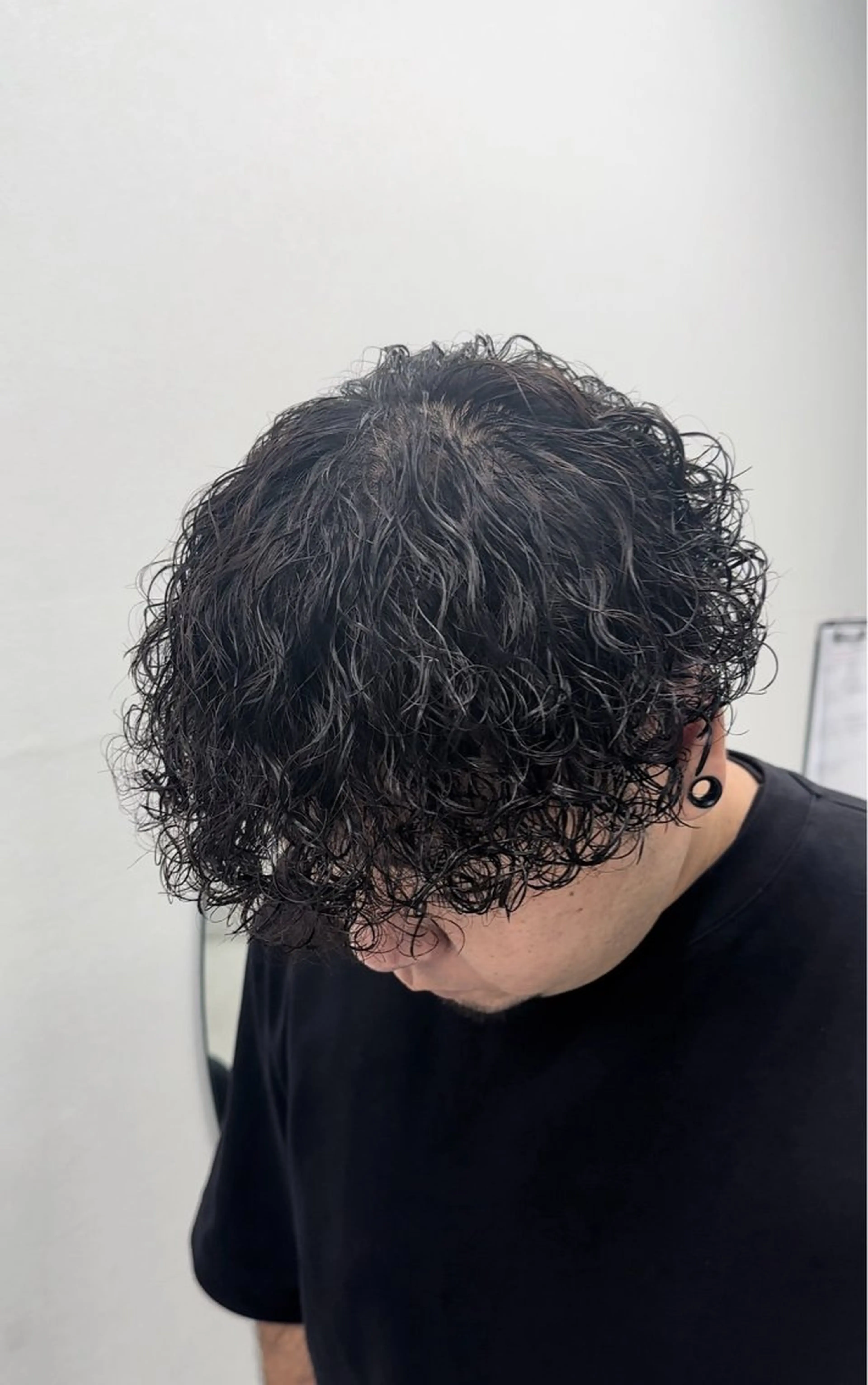 パーマ メンズ カット パーマ ニュアンス/フェザー /ウルフ/伶馬のヘアスタイル