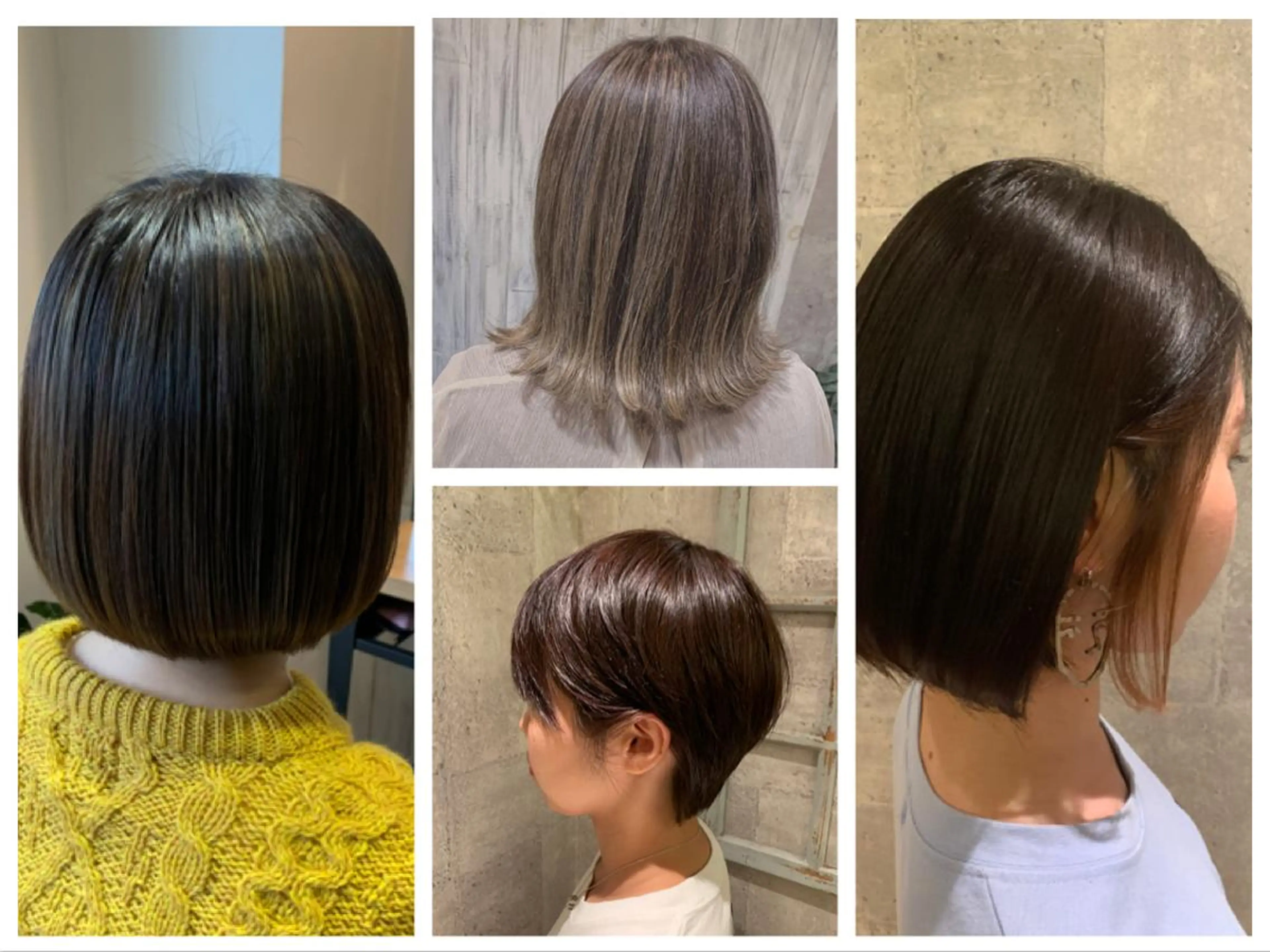 ショート ショートボブ ボブ ショートヘア カット ヘアカラー リンネ 甲東園のヘアスタイル