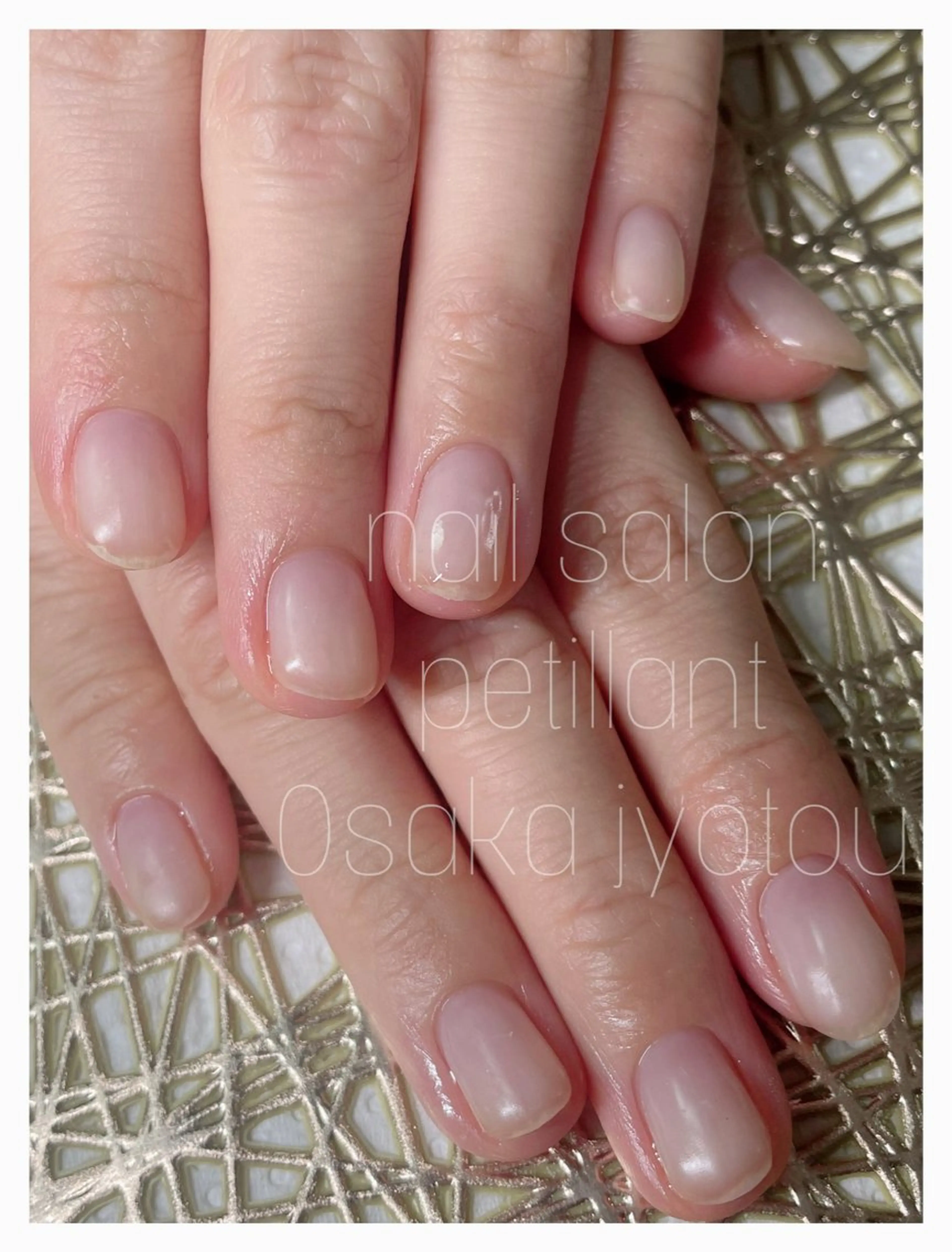 ネイル クリアネイル ジェルネイル マットネイル petillant所属・nail salon petillantのネイルデザイン