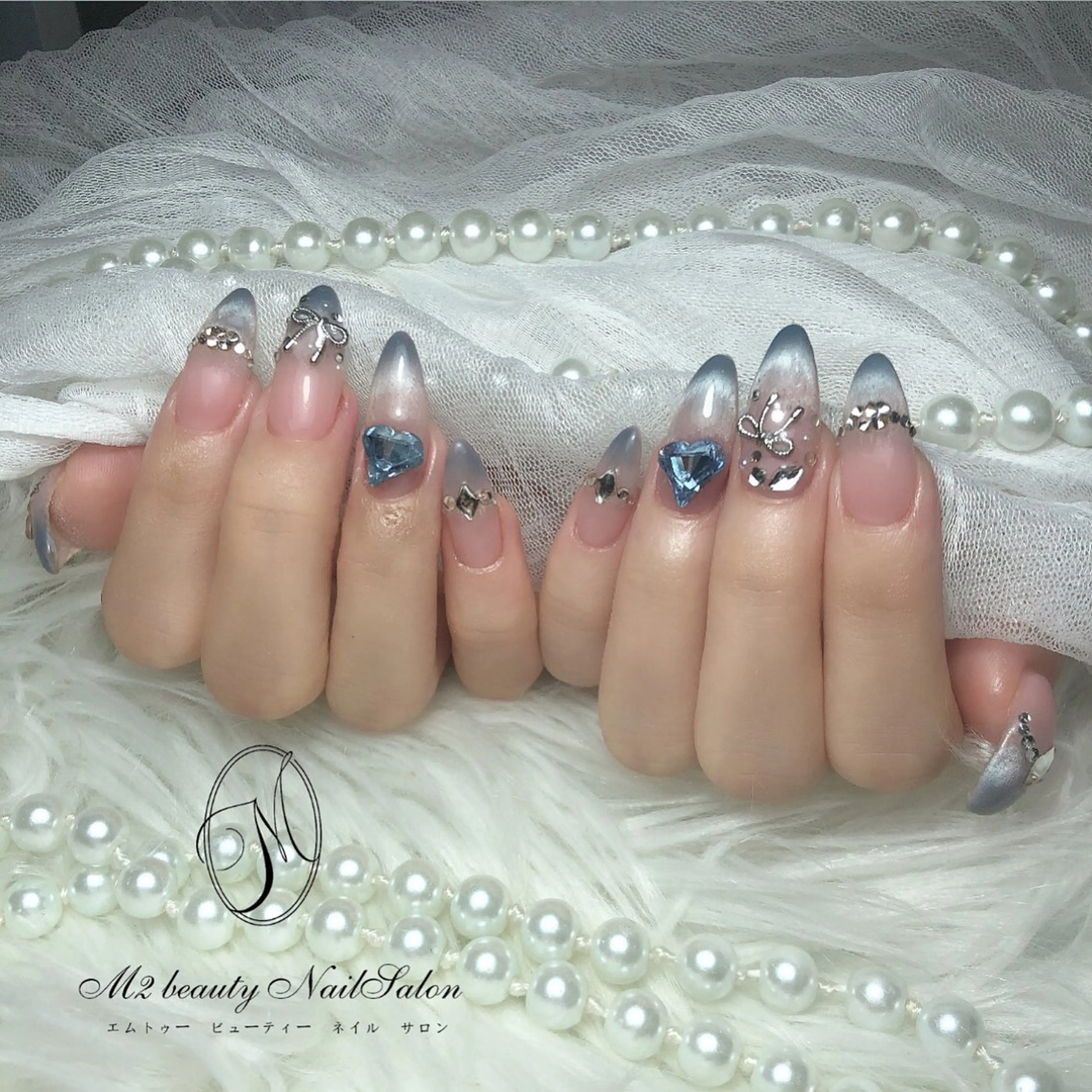 ネイル 長さ出し ジェルネイル パラジェル スカルプネイル ネイルチップ ハンドネイル M2 beauty Nankaのネイルデザイン