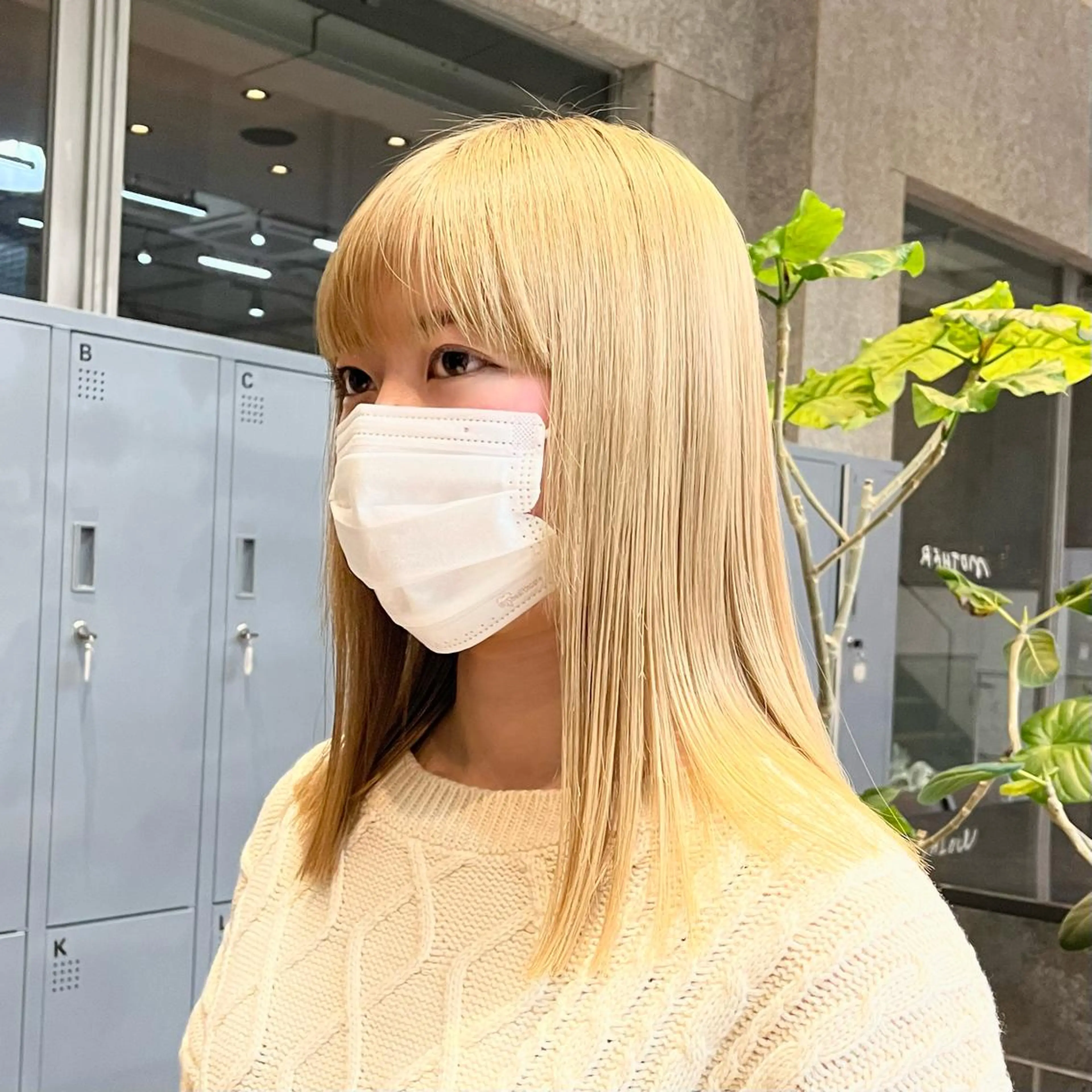 ミディアム カラー ヘアカラー トリートメント GO TODAY SHAiRE SALON 原宿本店所属・ボブ/レイヤー/ ハッシュカット/河内のヘアスタイル