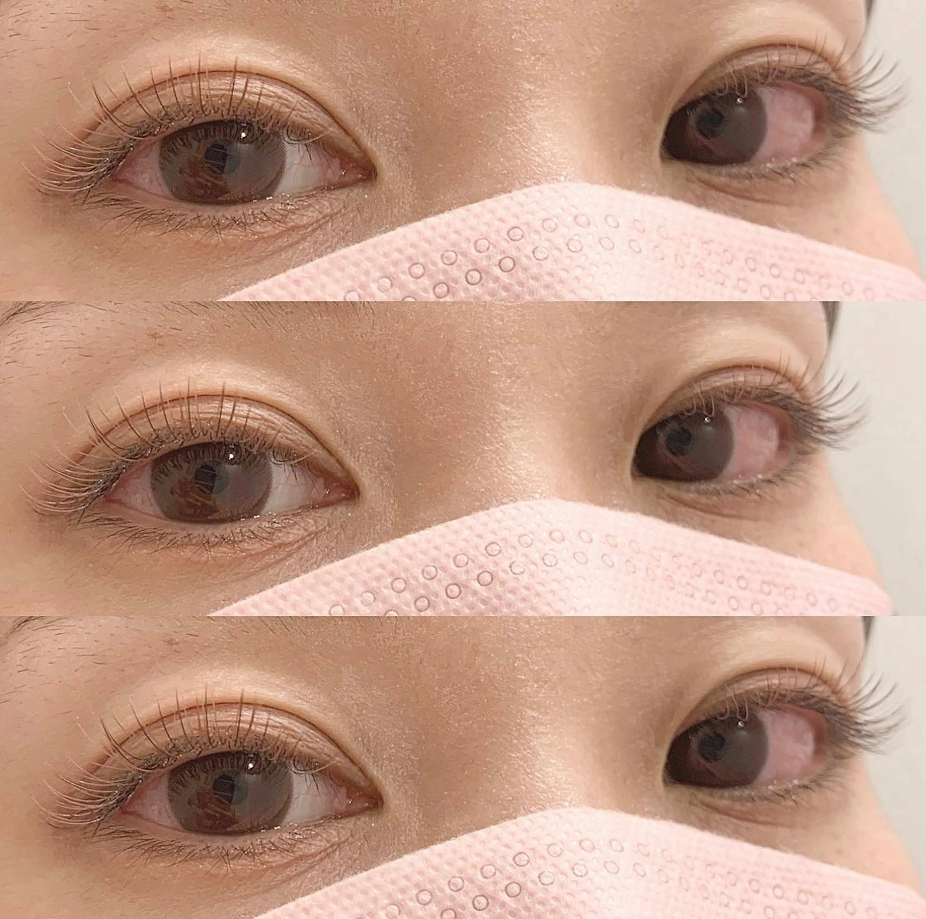 マツエク・マツパ カラーマツエク フラットラッシュ マツエク . mihoのマツエク・マツパデザイン