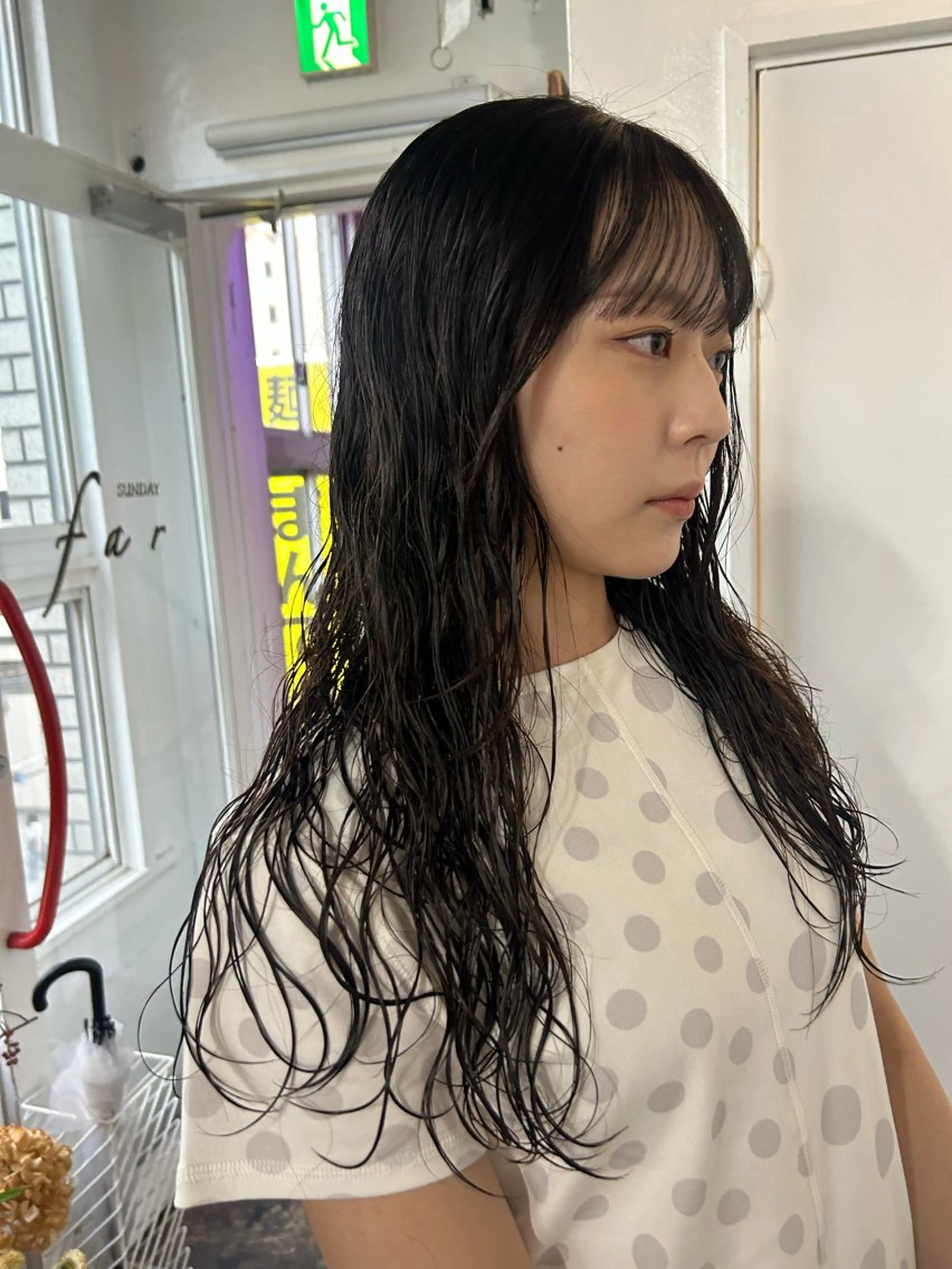 ロング パーマ ロング カット パーマ maho/垢抜け カラー♡パーマのヘアスタイル