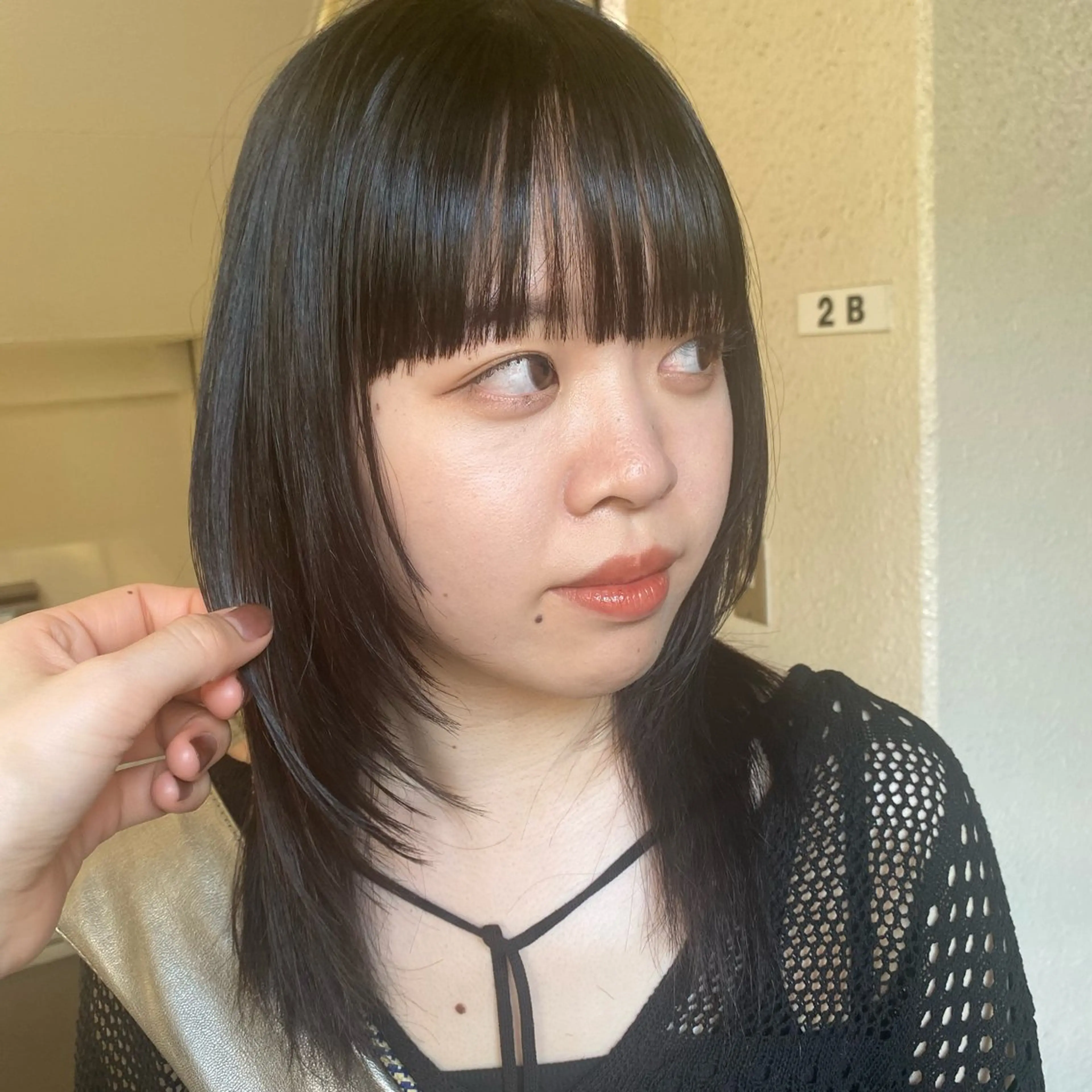 ミディアム カラー ヘアアレンジ 韓国風ヘア カット トリートメント 🌟🍒ハイトーン 韓国ヘア/ユウミのヘアスタイル