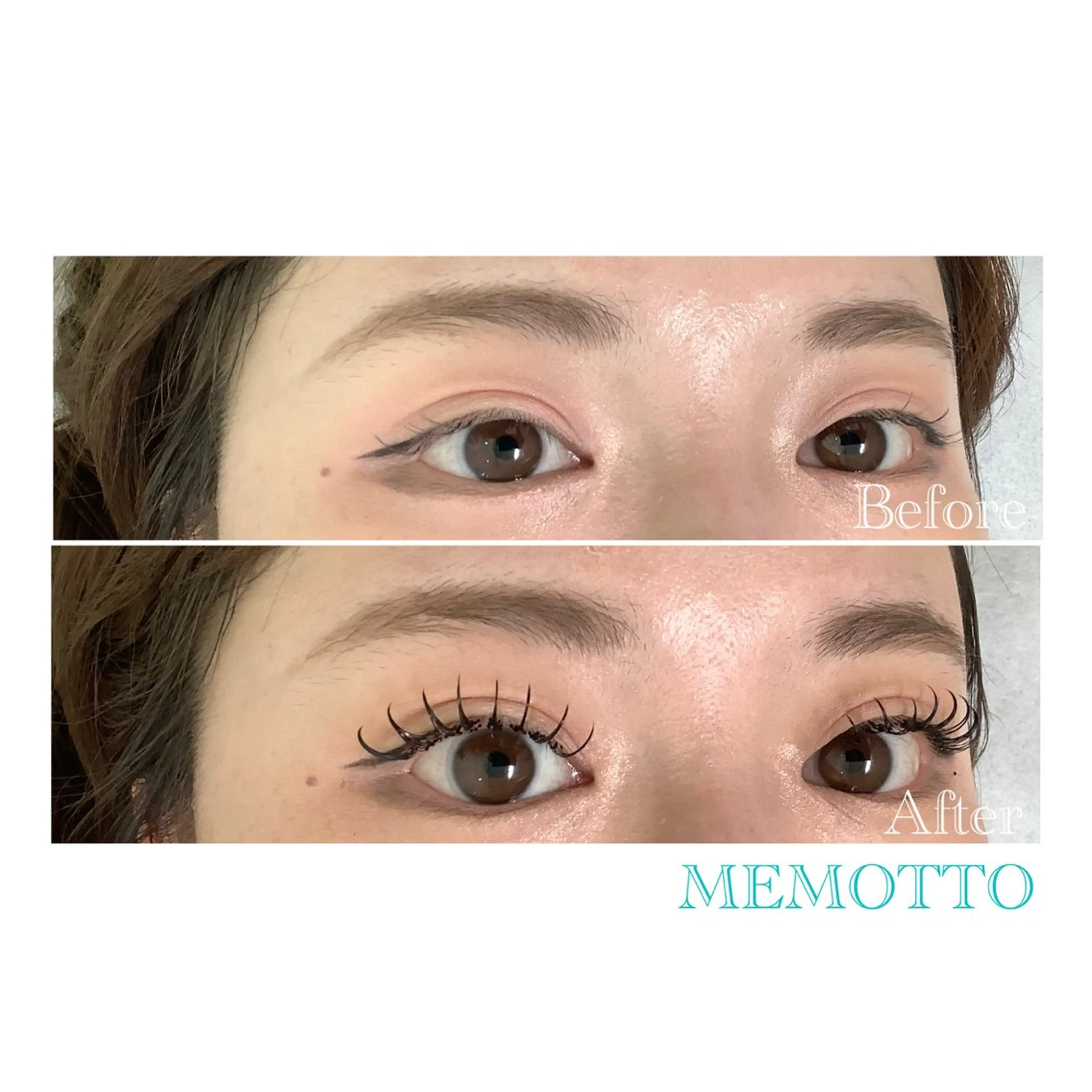 マツエク・マツパ CCカール Cカール マツエク MEMOTTO CHIHIROのマツエク・マツパデザイン