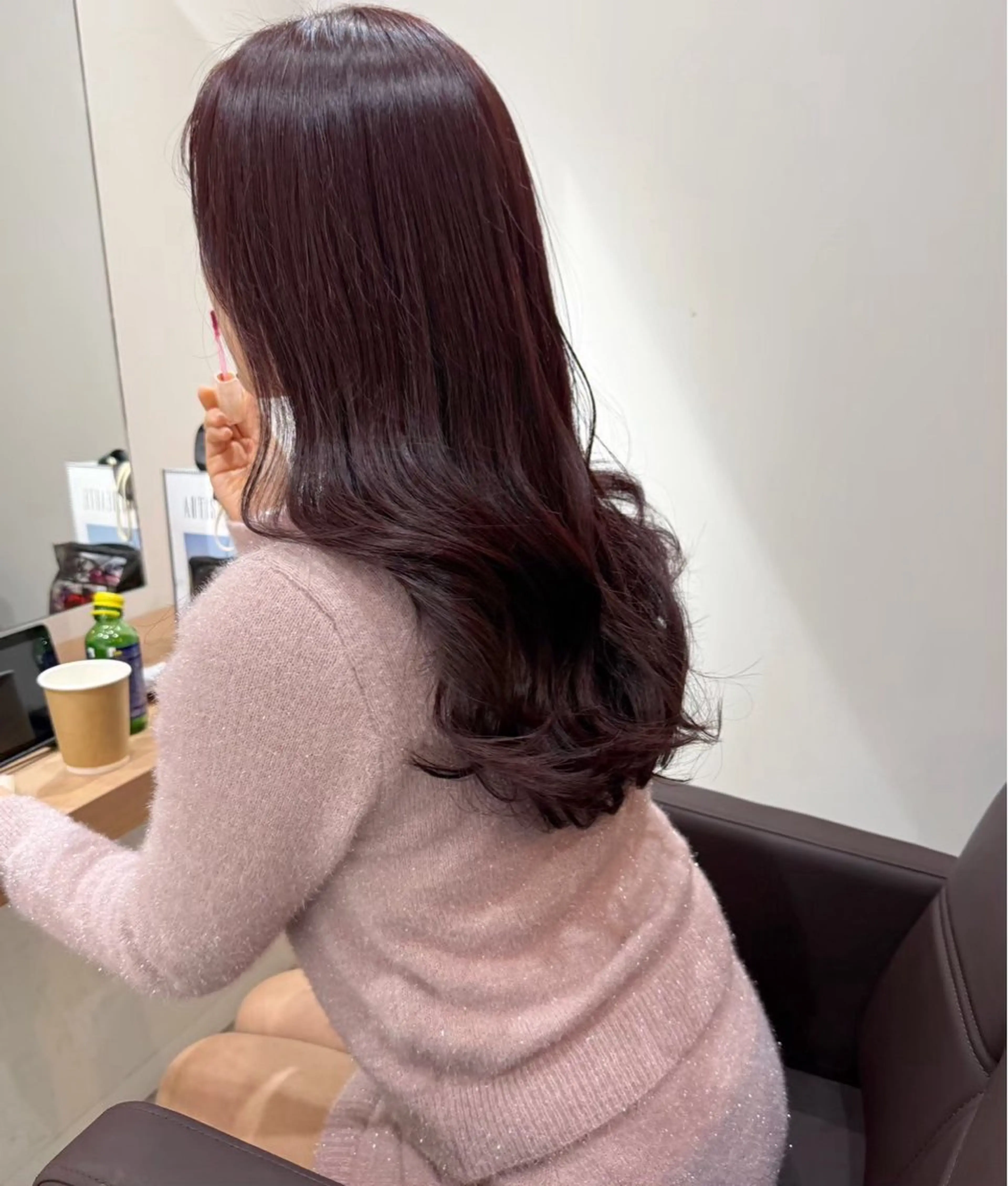 ロング カラー カット ヘアカラー トリートメント 🌬️attrait 髪質改善/個室サロンのヘアスタイル