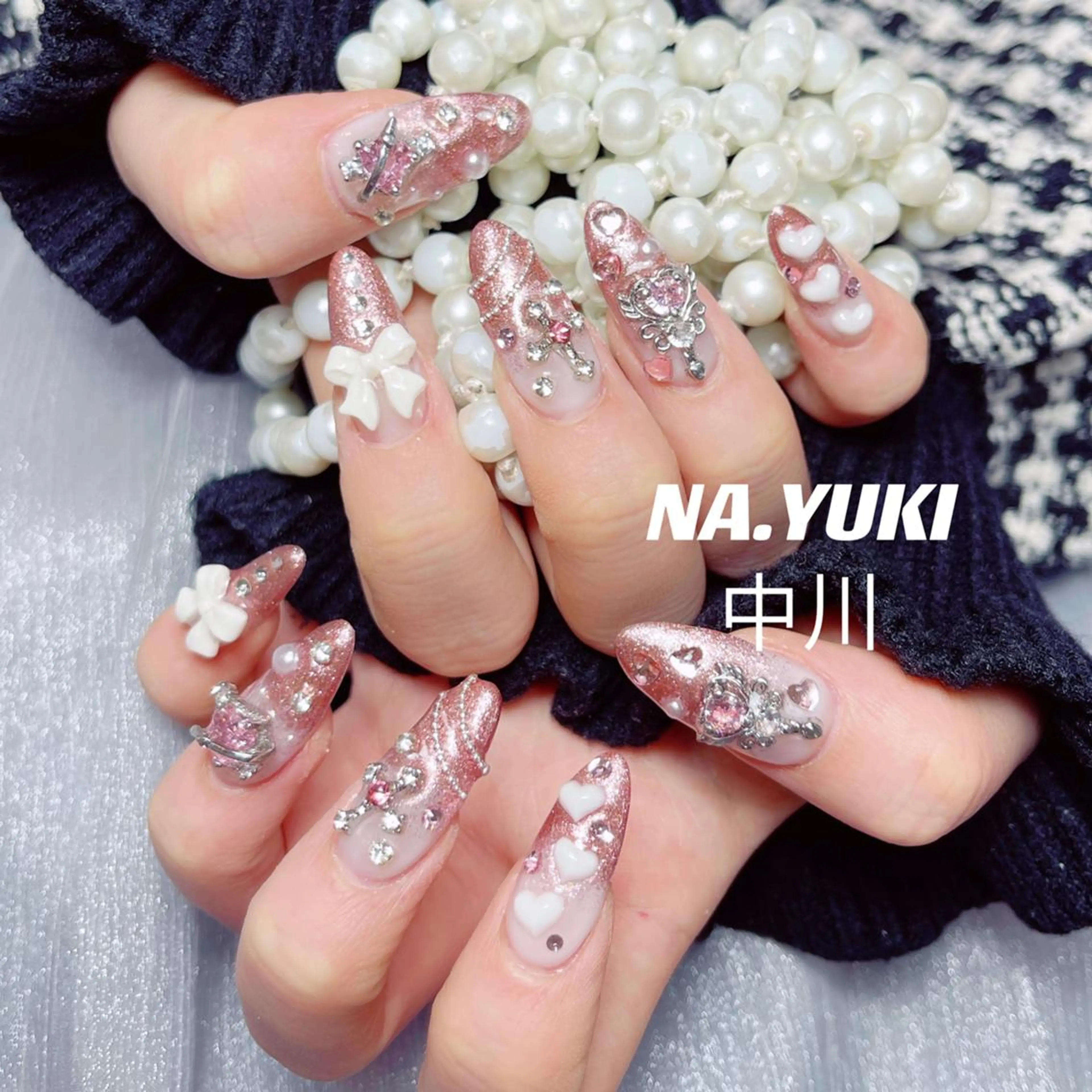 ネイル ハンドネイル 🎀 moo～ 🎀のネイルデザイン