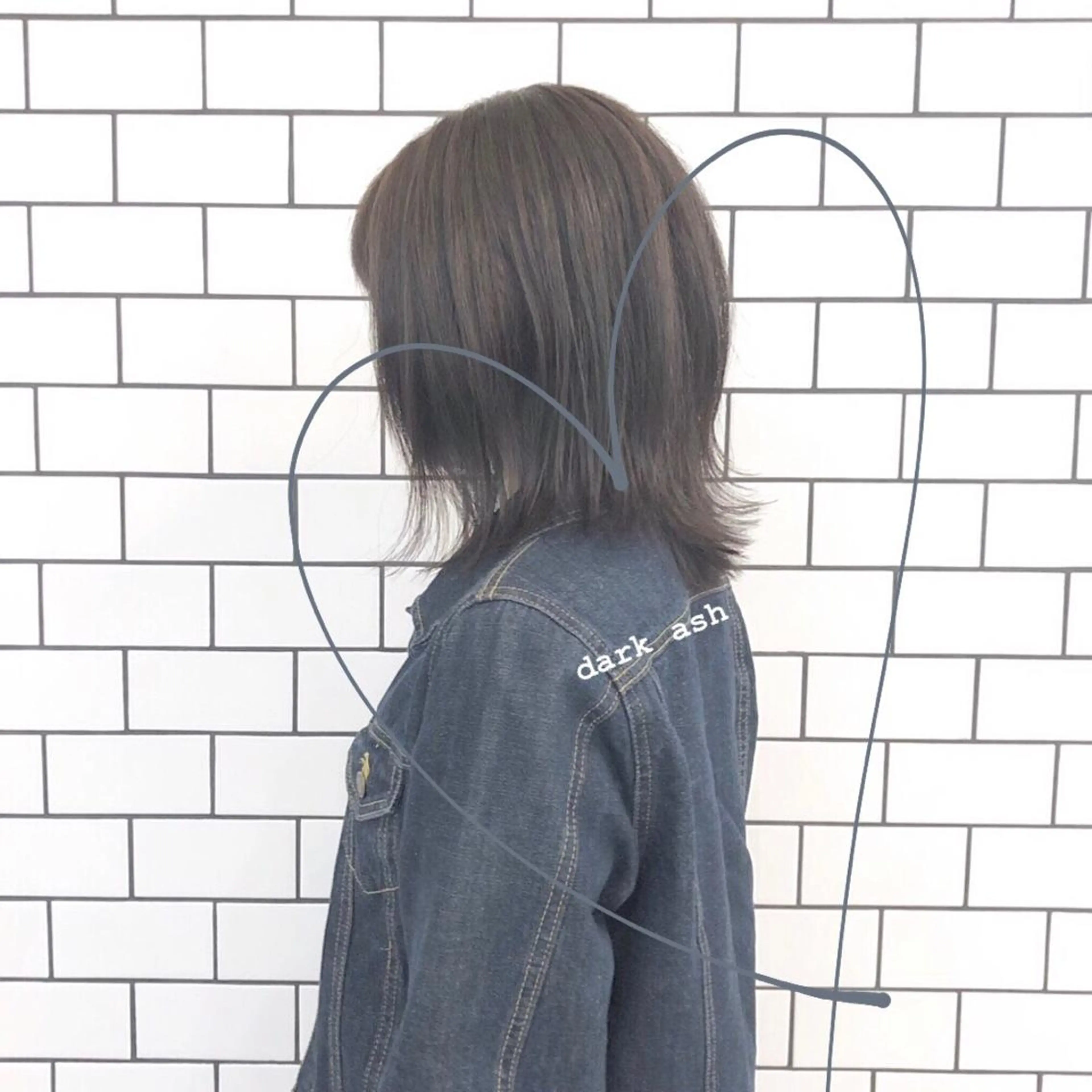 ミディアム カラー お洒落パーマ/ 艶カラー/michiのヘアスタイル