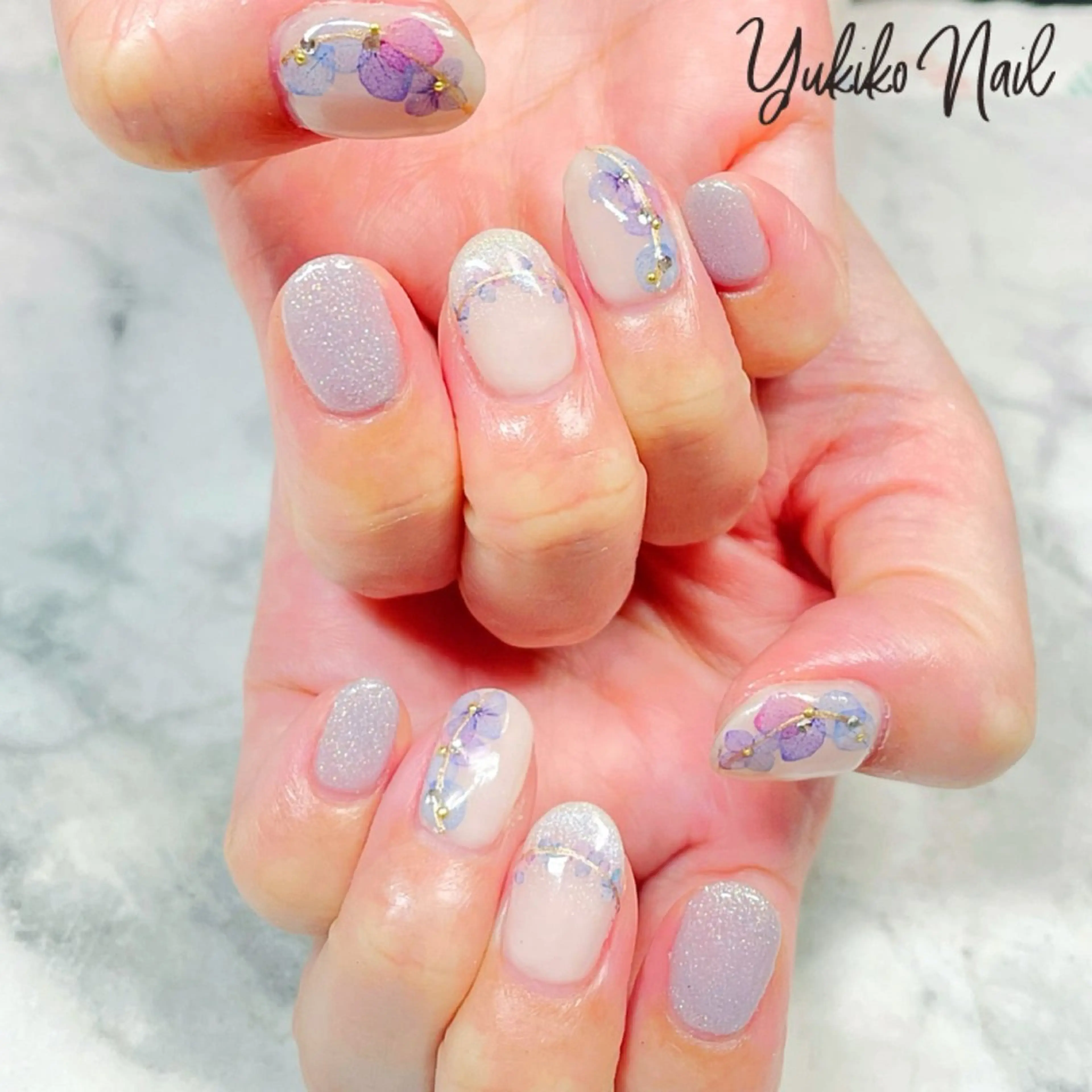 ネイル オフィスネイル ハンドネイル ユキコ ネイルのネイルデザイン