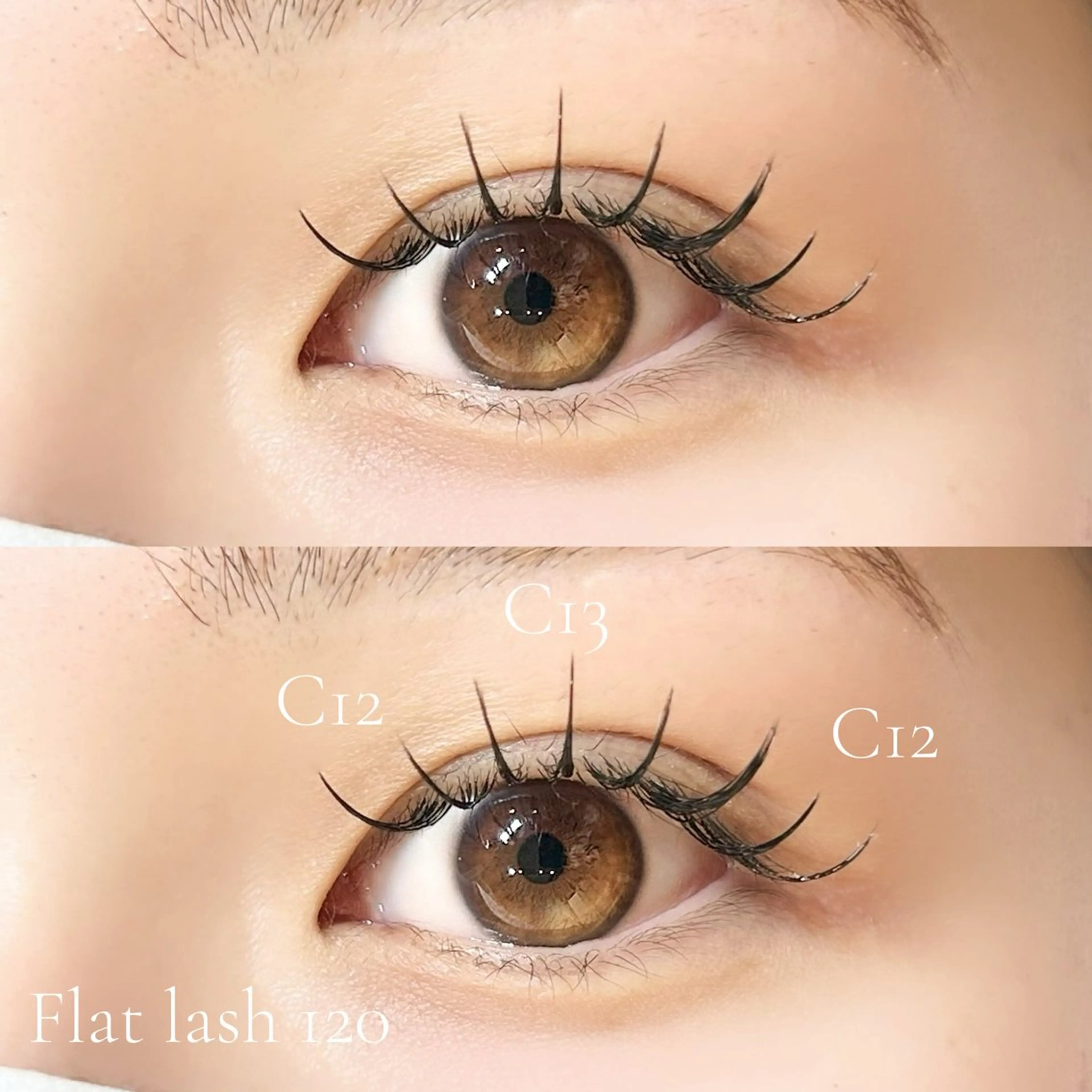 マツエク・マツパ フラットラッシュ マツエク Iru eyelash 鈴木のマツエク・マツパデザイン