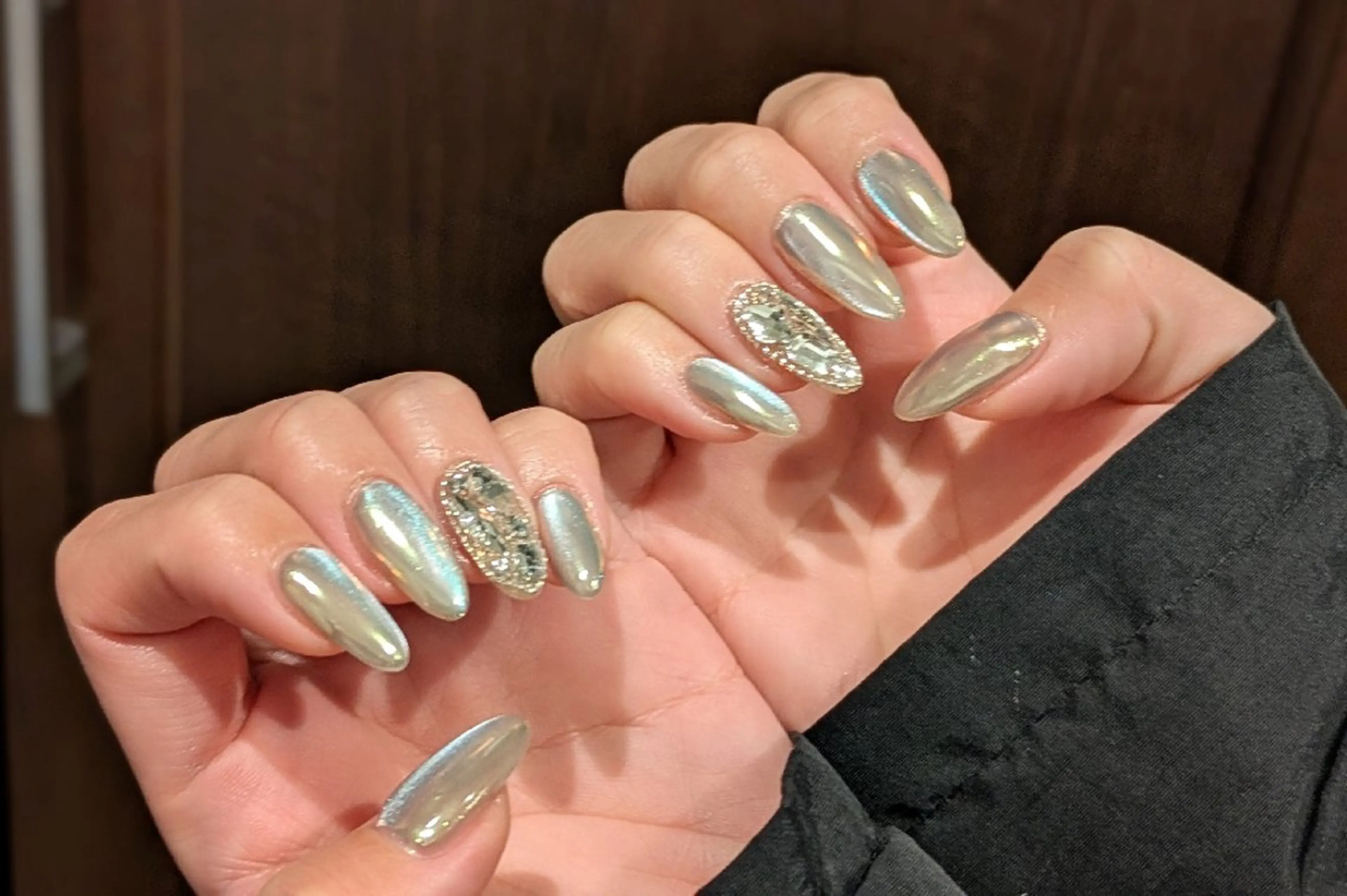 ネイル マグネットネイル 持ち込み ハンドネイル m&pPrivate nailsalonのネイルデザイン