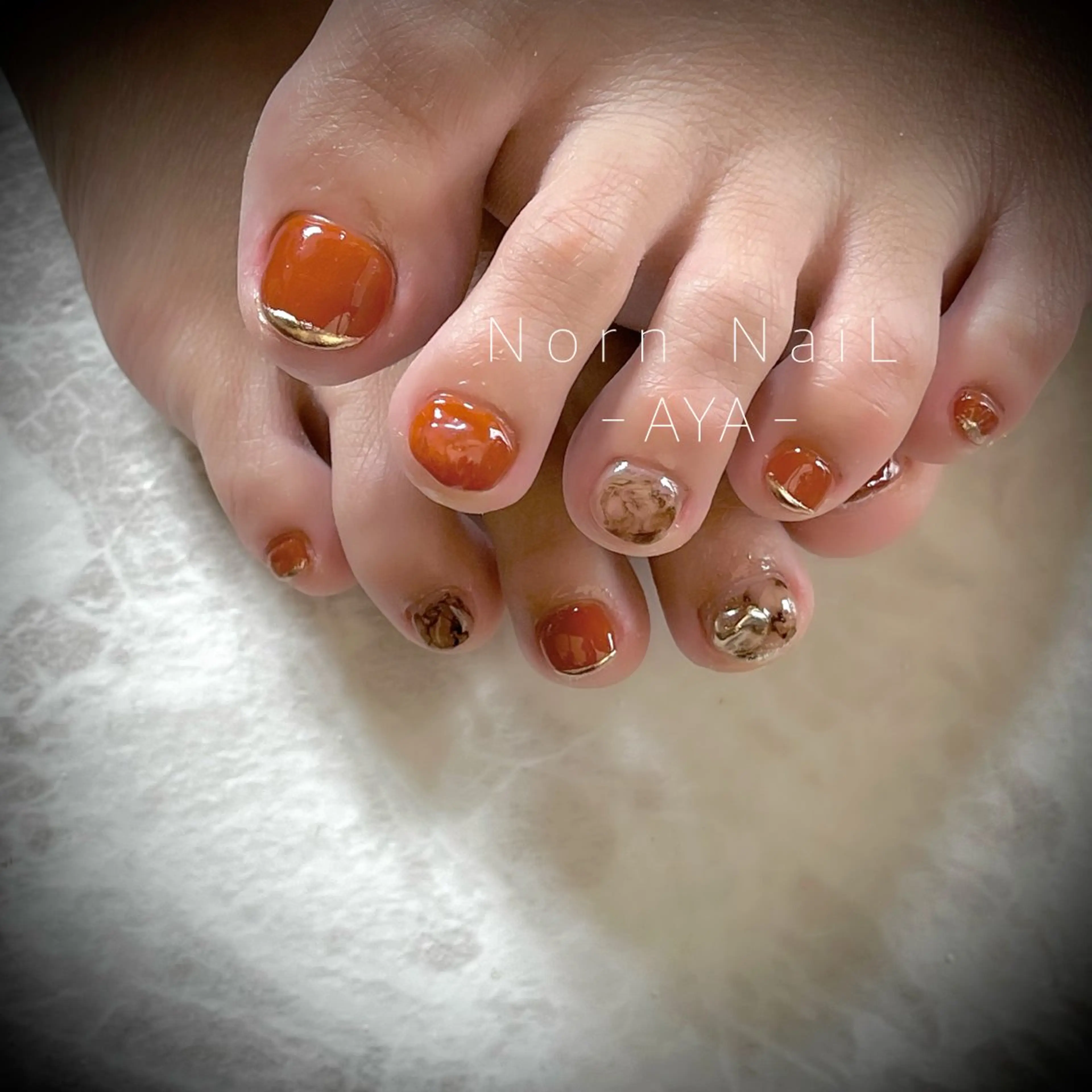 ネイル フットネイル U Ayaのネイルデザイン
