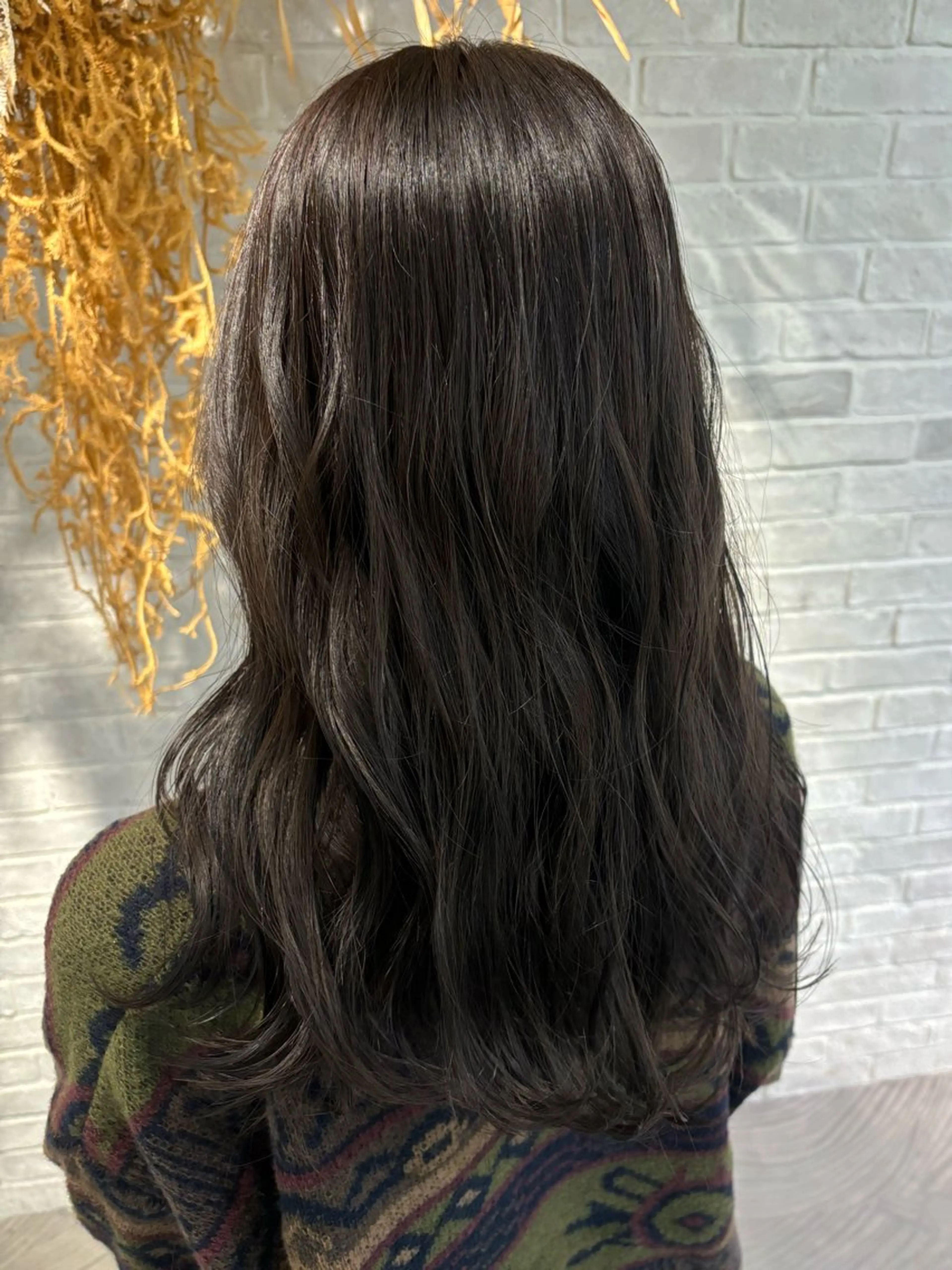 セミロング カラー 透明感カラー ヘアカラー トリートメント ボブぷる艶🌈 艶髪矯正✨遠藤龍雅のヘアスタイル