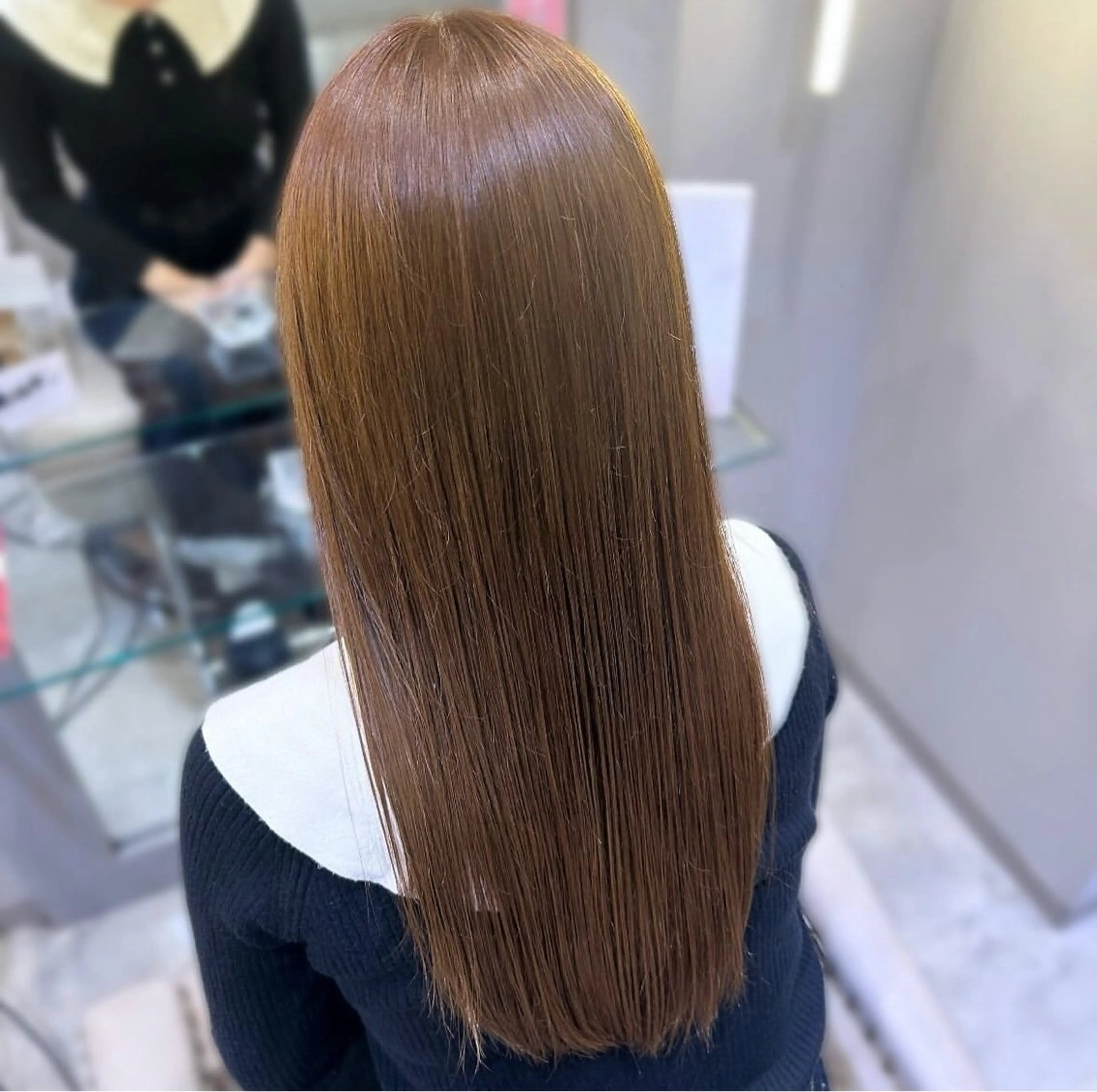 カラー ヘアカラー トリートメント 🤍ふんわりアイドル カラー🎀Rio🪽のヘアスタイル