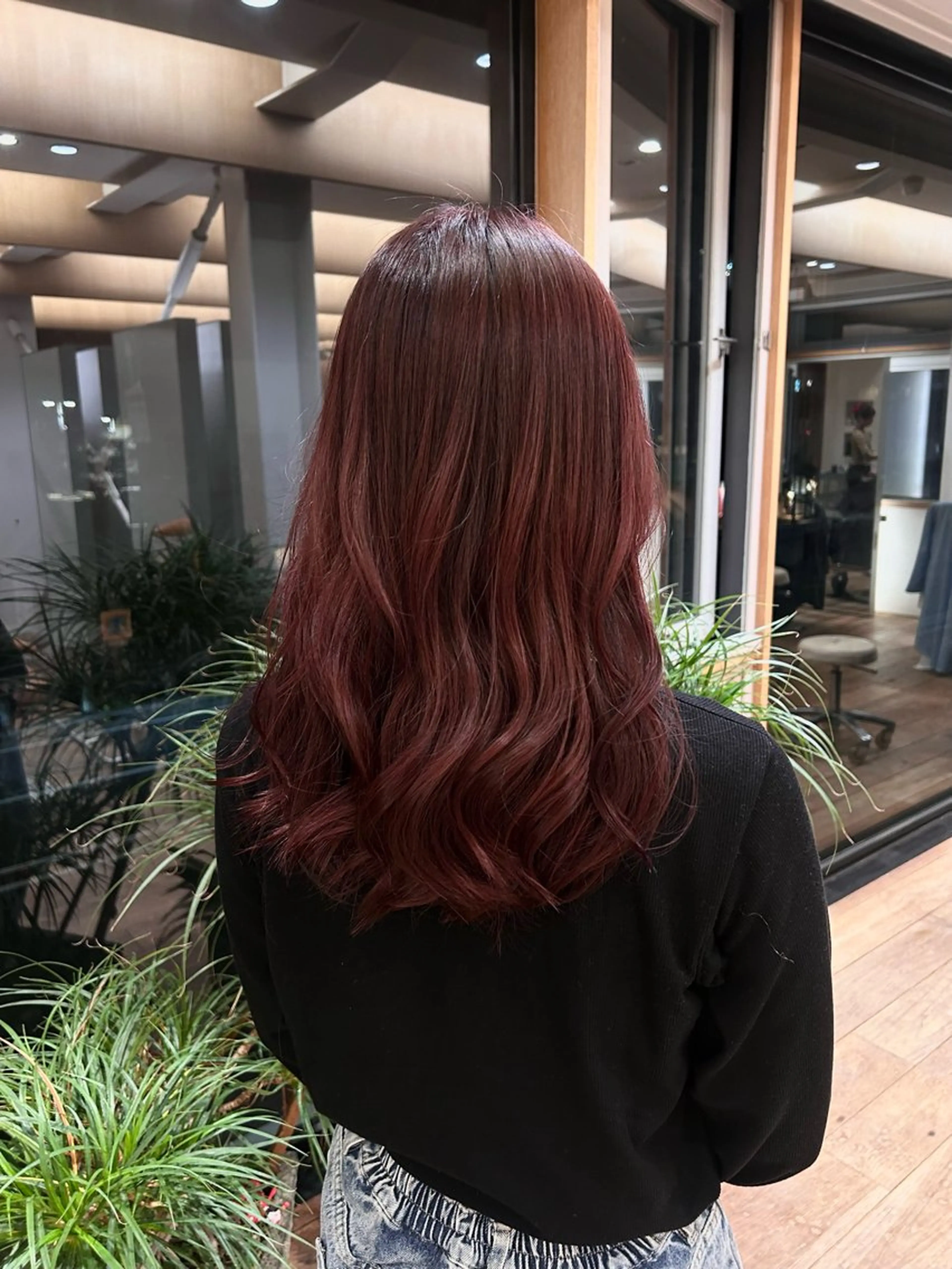 カラー ブラウンカラー ピンクカラー ヘアカラー あい /ヘアカラーのヘアスタイル