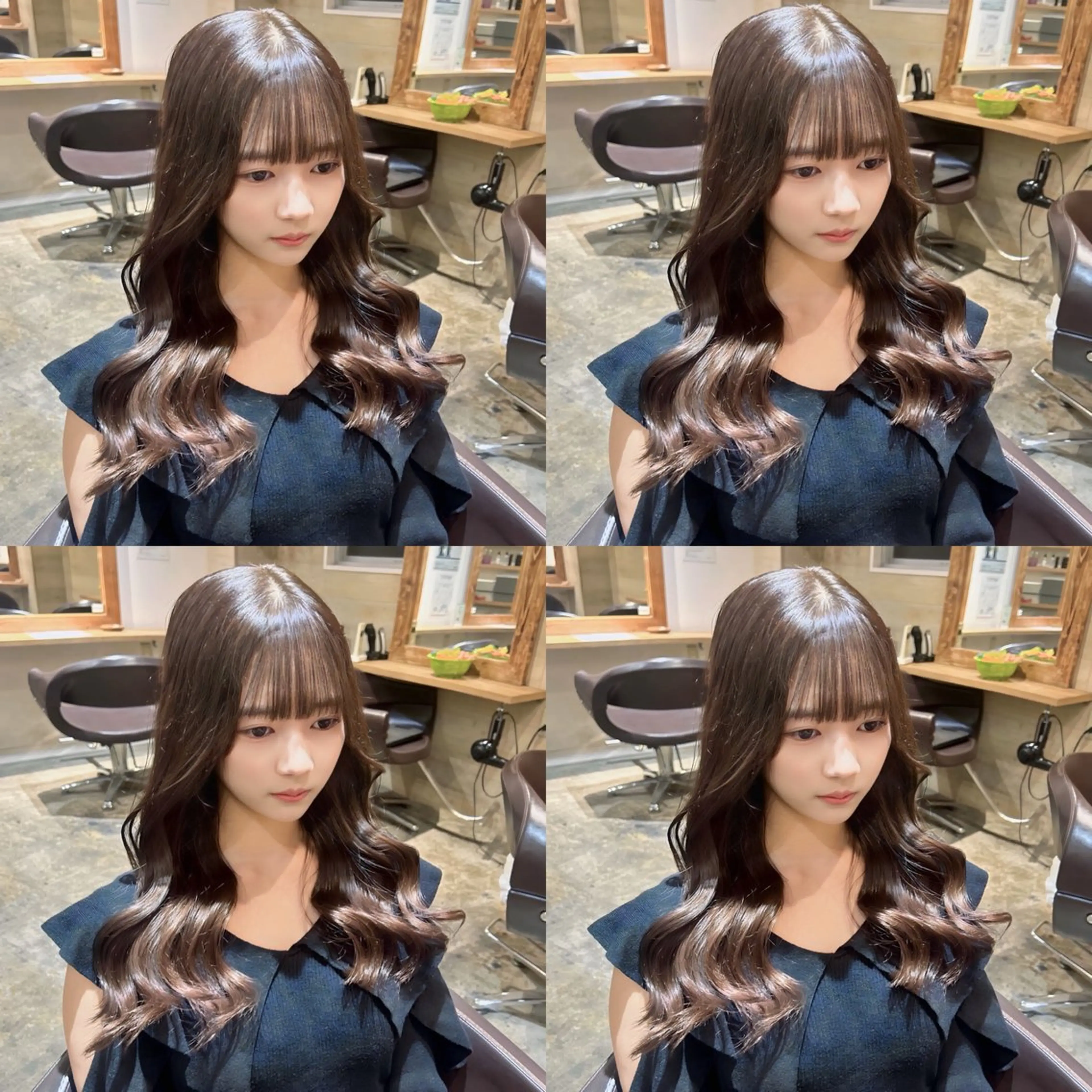 ロング カラー グレージュ 髪質改善 韓国風ヘア レイヤーカット カット ヘアカラー トリートメント 店長✨髪質改善✖️ 透明感カラー／純大のヘアスタイル