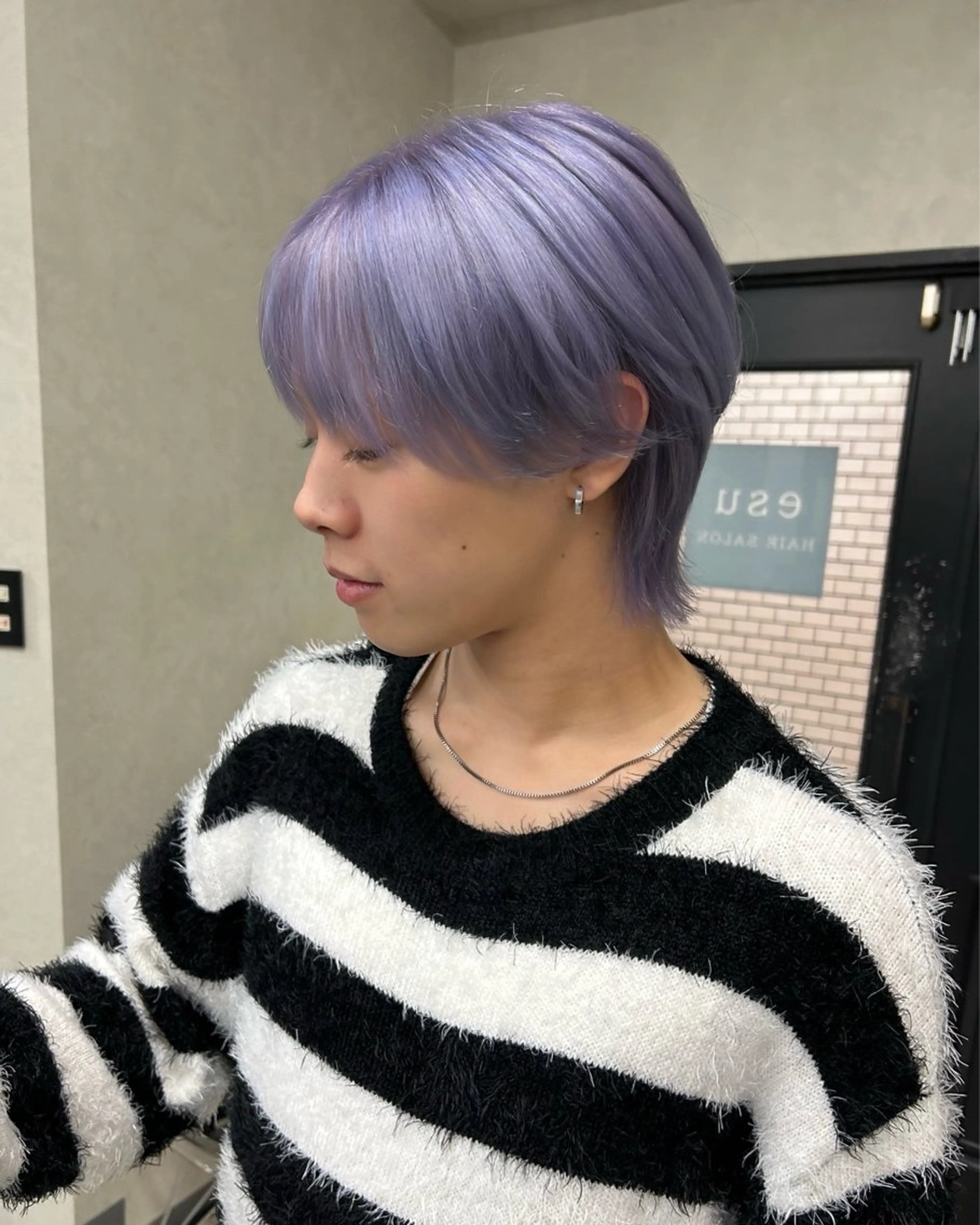 ミディアム ハイトーン髪質改善 🫧大阪/kanonのヘアスタイル