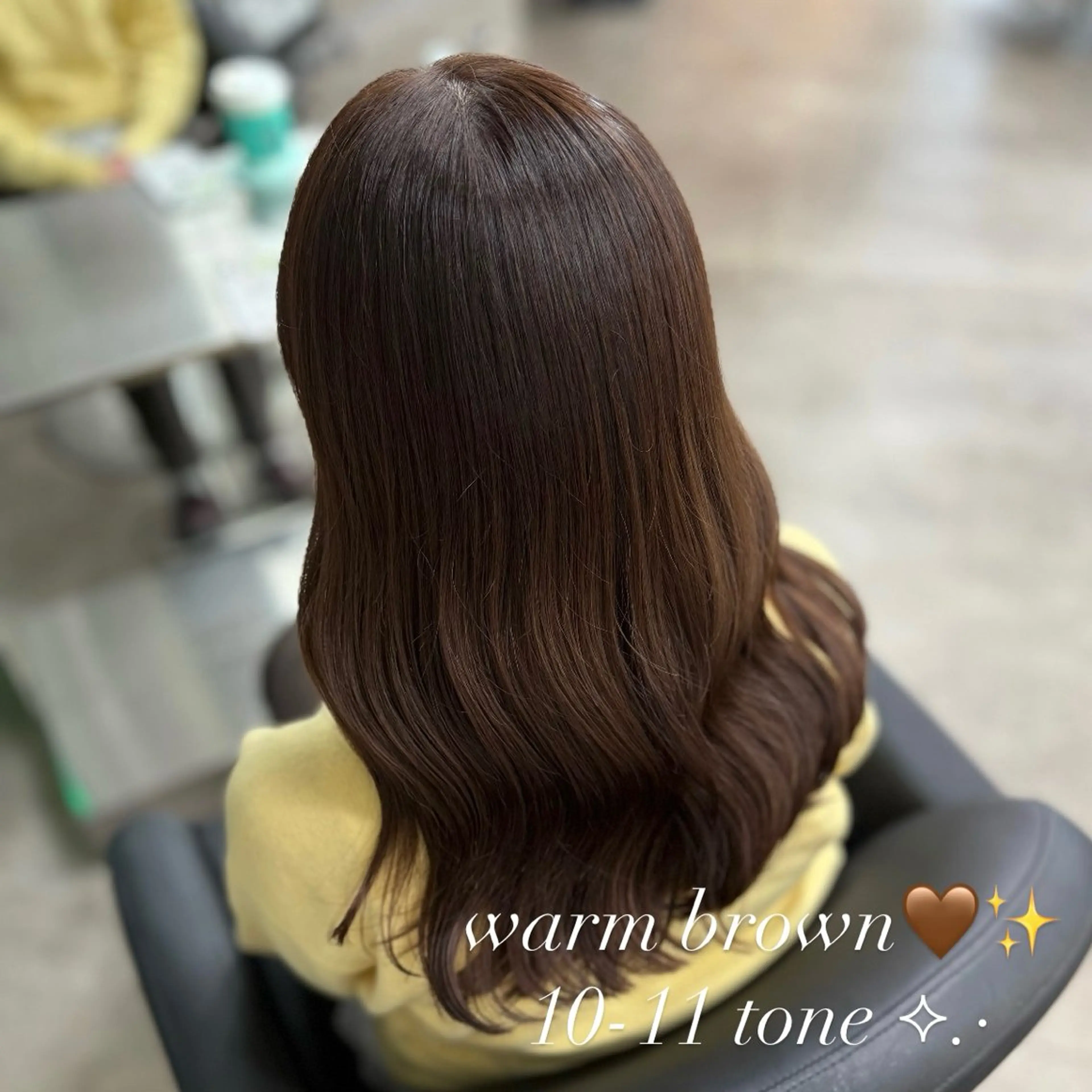 セミロング カラー カット トリートメント miyu ✧のヘアスタイル