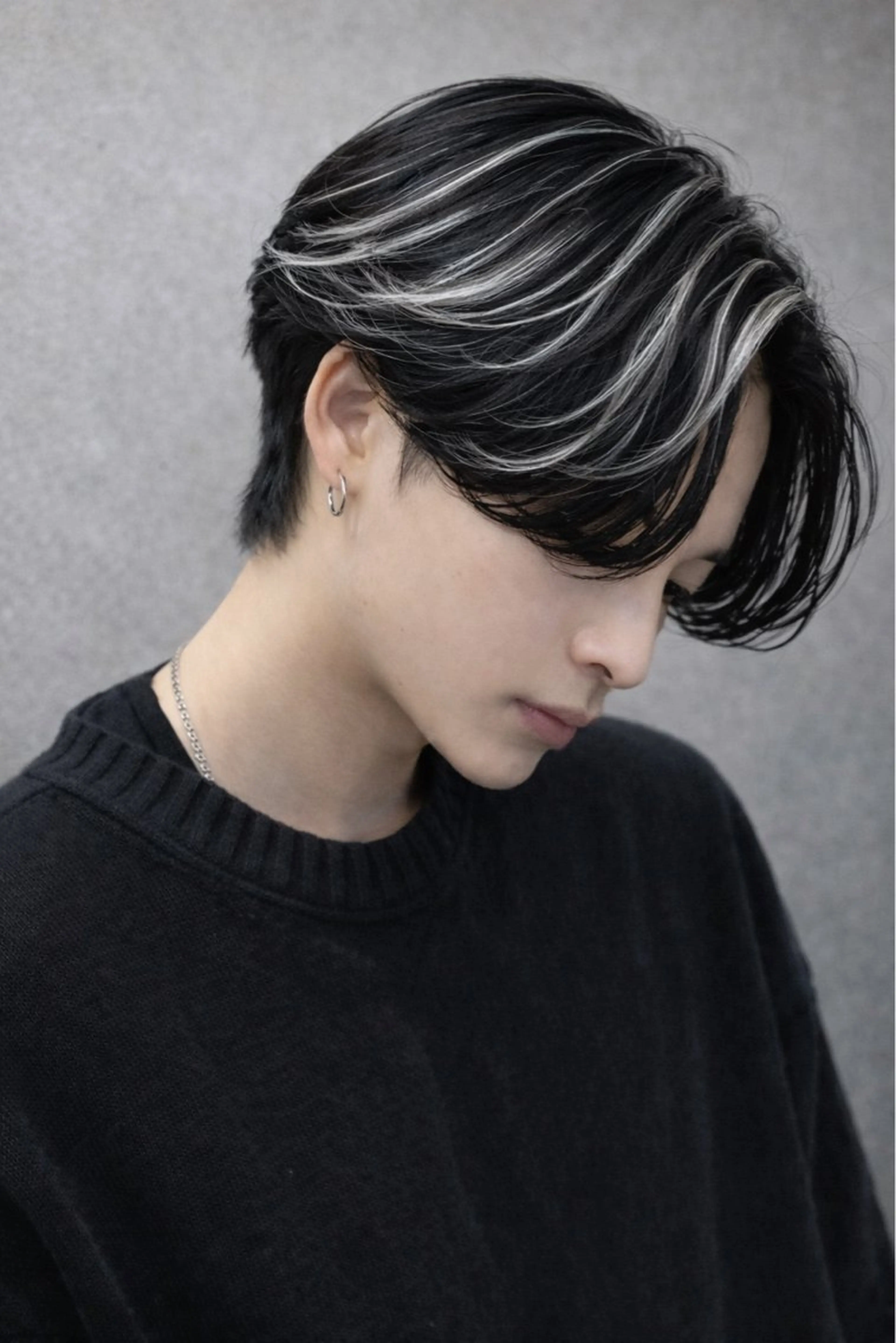 ミディアム カラー パーマ メンズ CLALA sugita所属・ｖｉｖi ヴィヴィのヘアスタイル