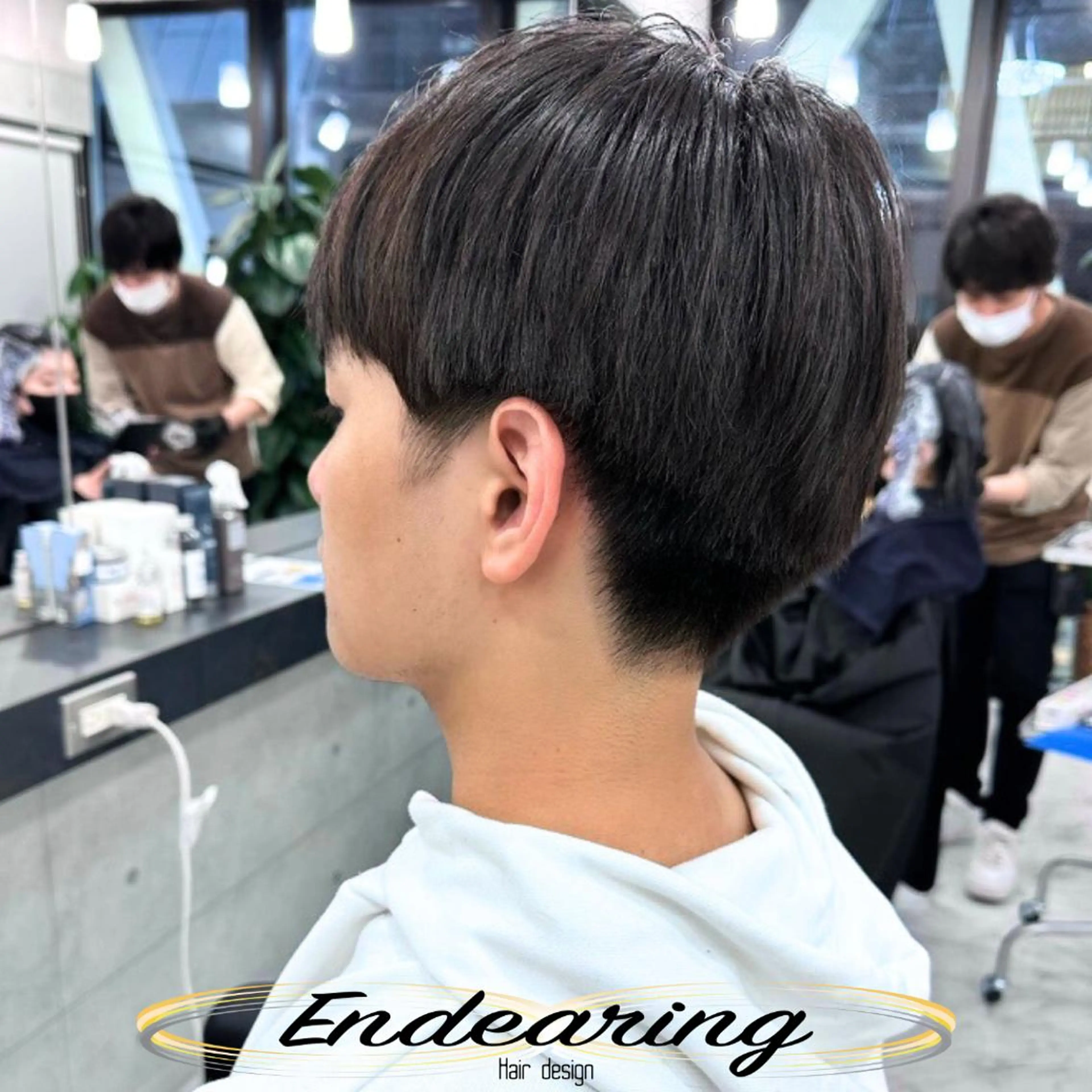 メンズ ツーブロック カット 柳田 怜那/銀座 Endearingのヘアスタイル