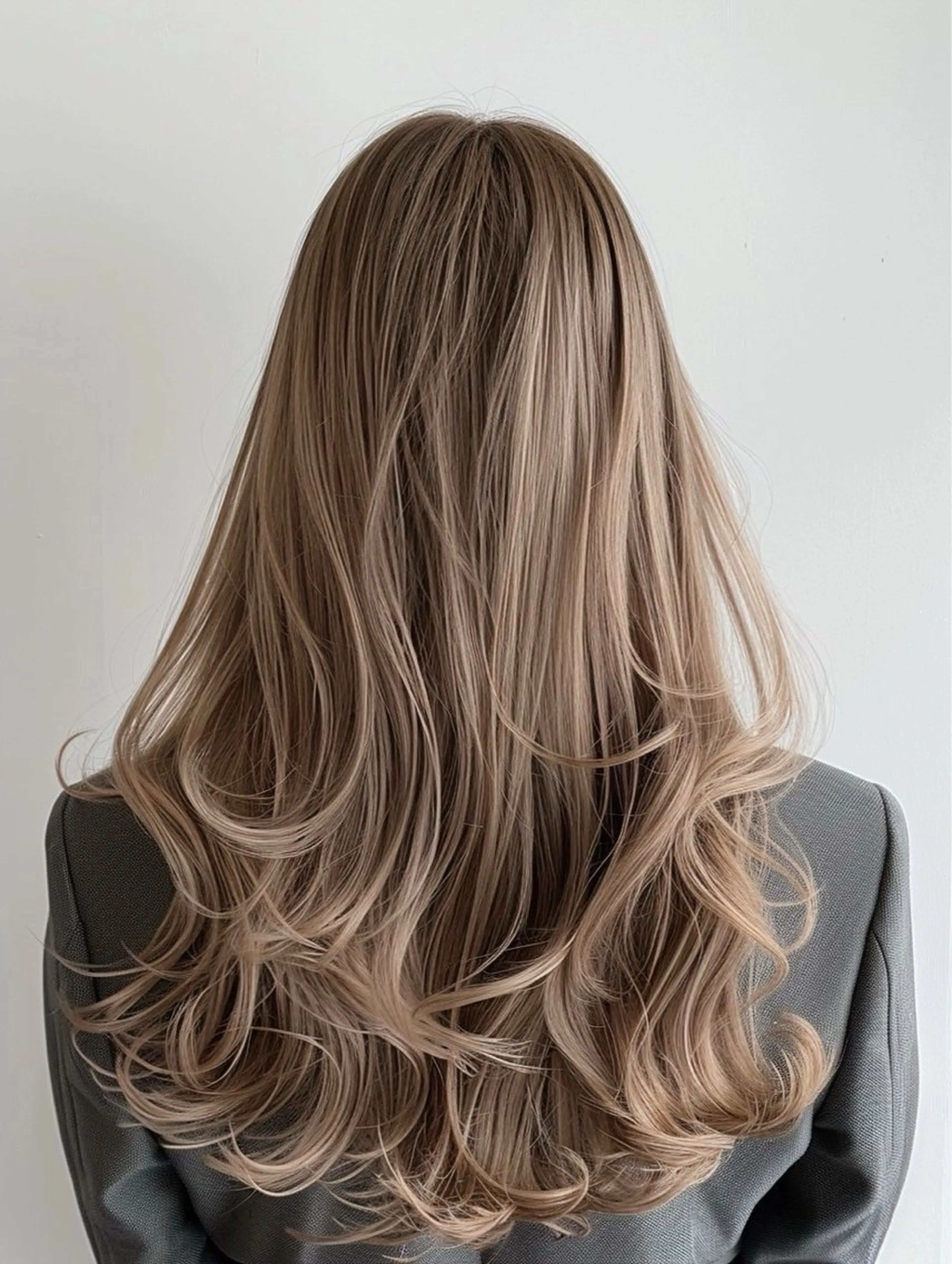 ロング NANAMI/海外風 レイヤー/ボブの眉毛・アイブロウイメージ