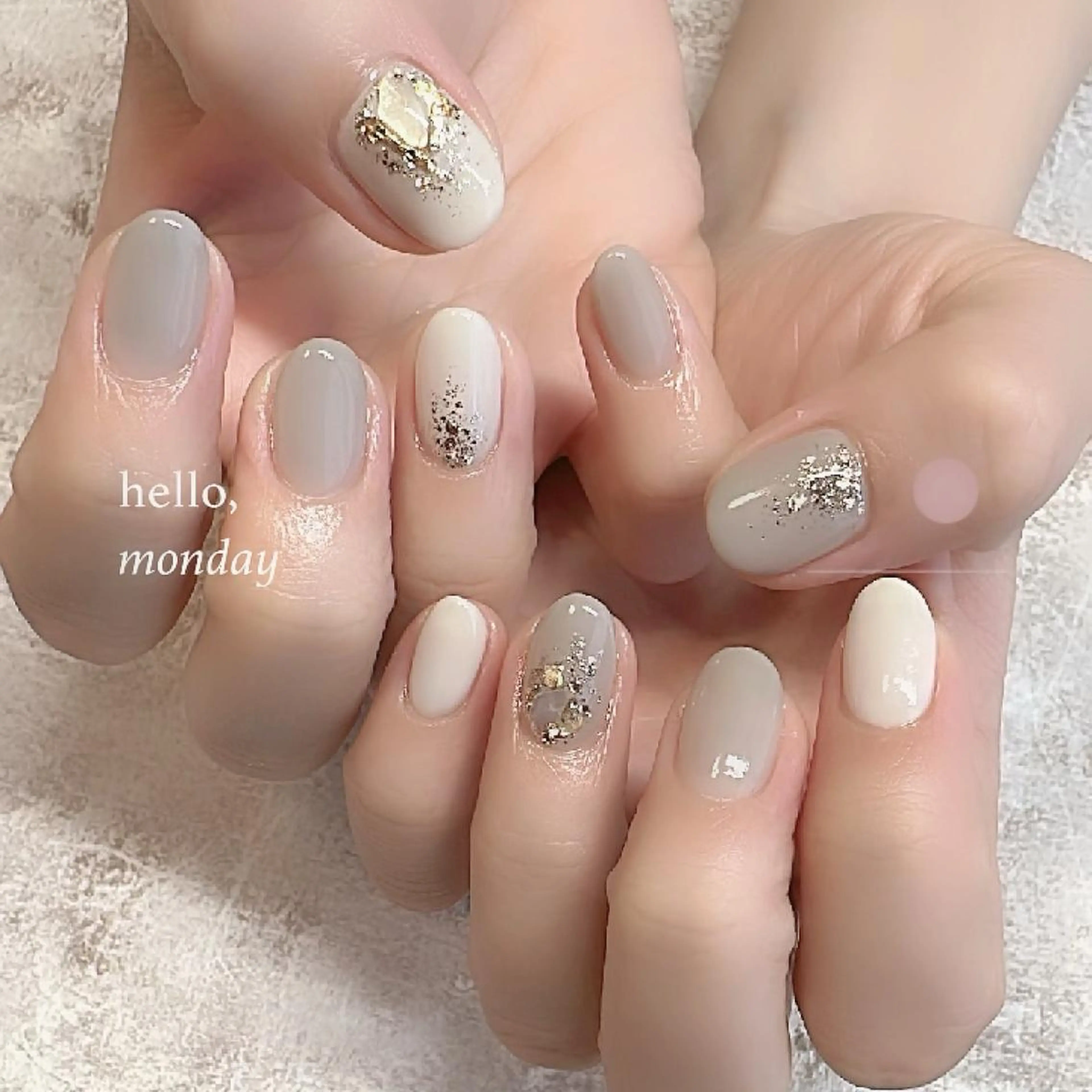 ネイル ハンドネイル Home salon M nailのネイルデザイン
