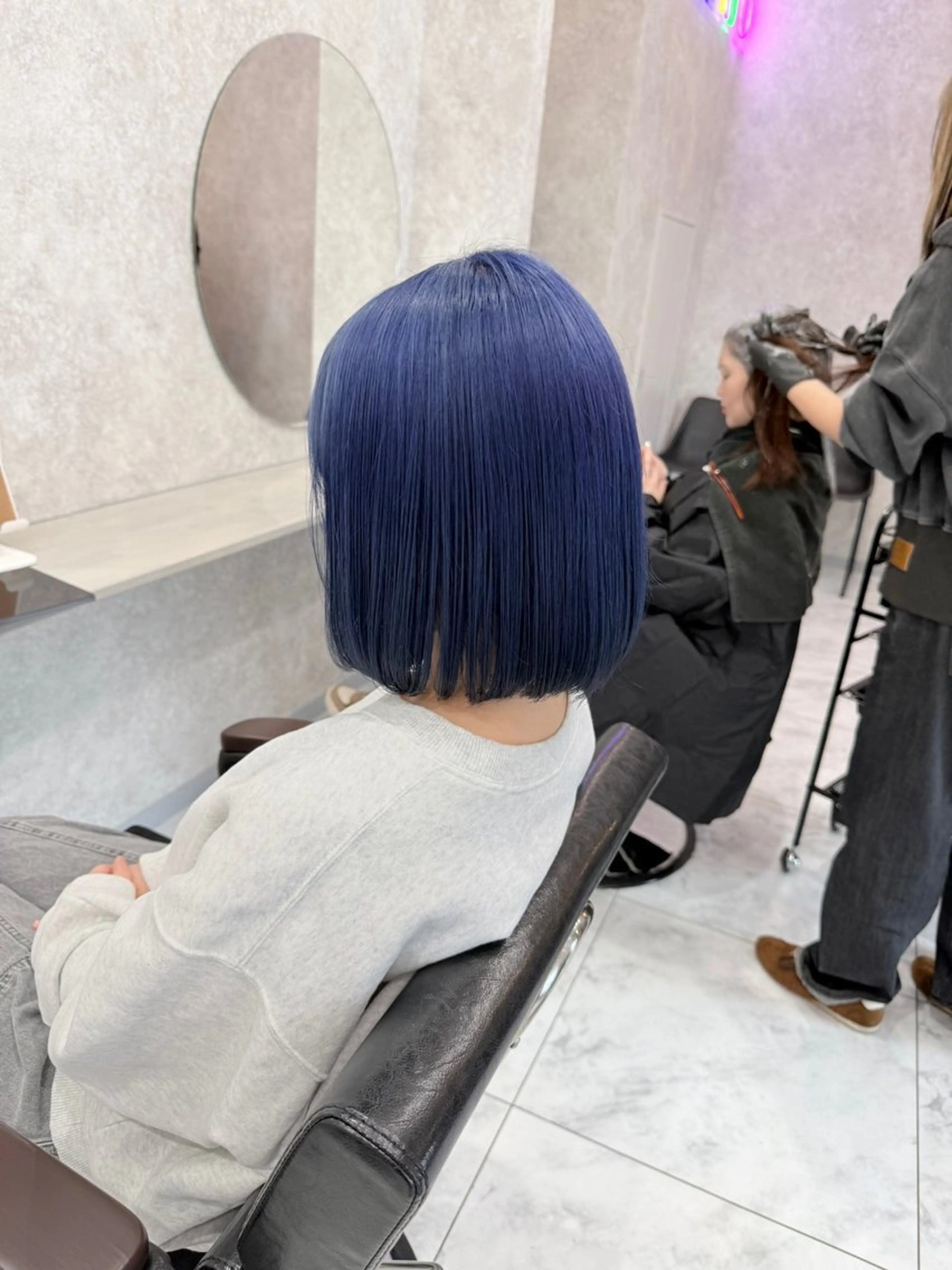 ショート カラー 🌺ハイトーン🌺 矢葺 なぎさ🌺🌺のヘアスタイル