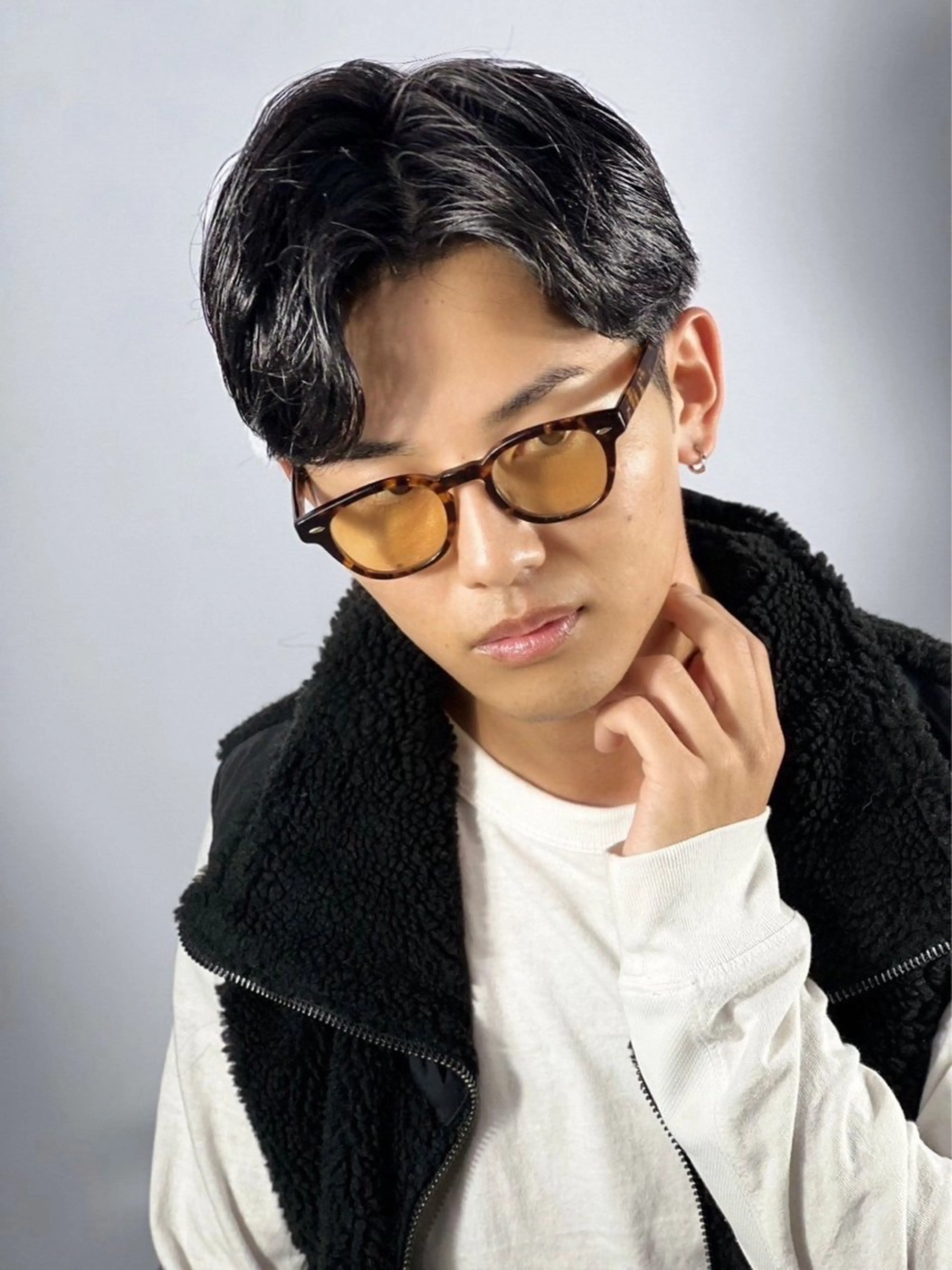 ショート 長内 健太のヘアスタイル