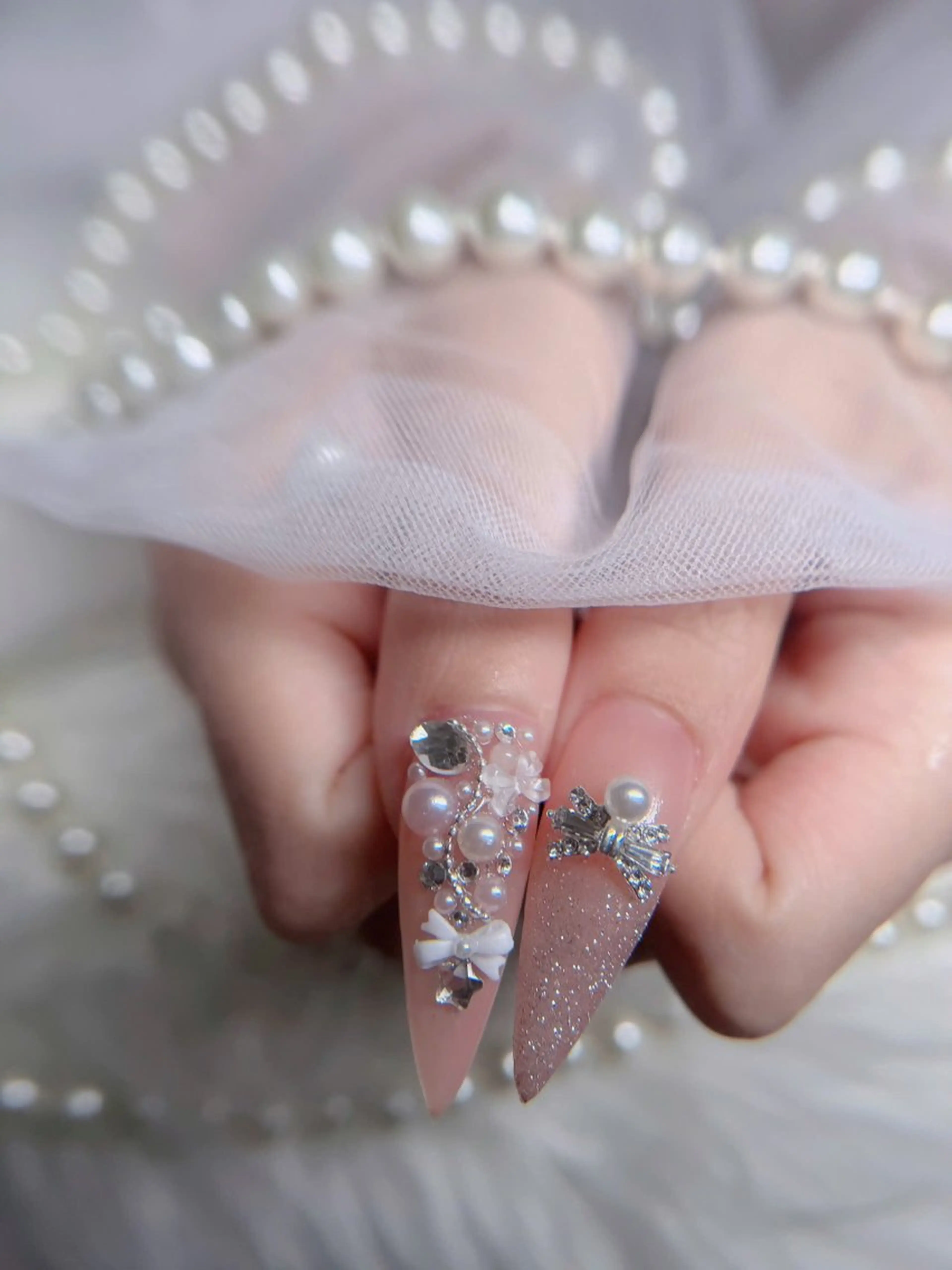 ネイル フレンチネイル ジェルネイル ハロウィン 韓国ネイル マグネットネイル ハンドネイル Hbaby nailのネイルデザイン