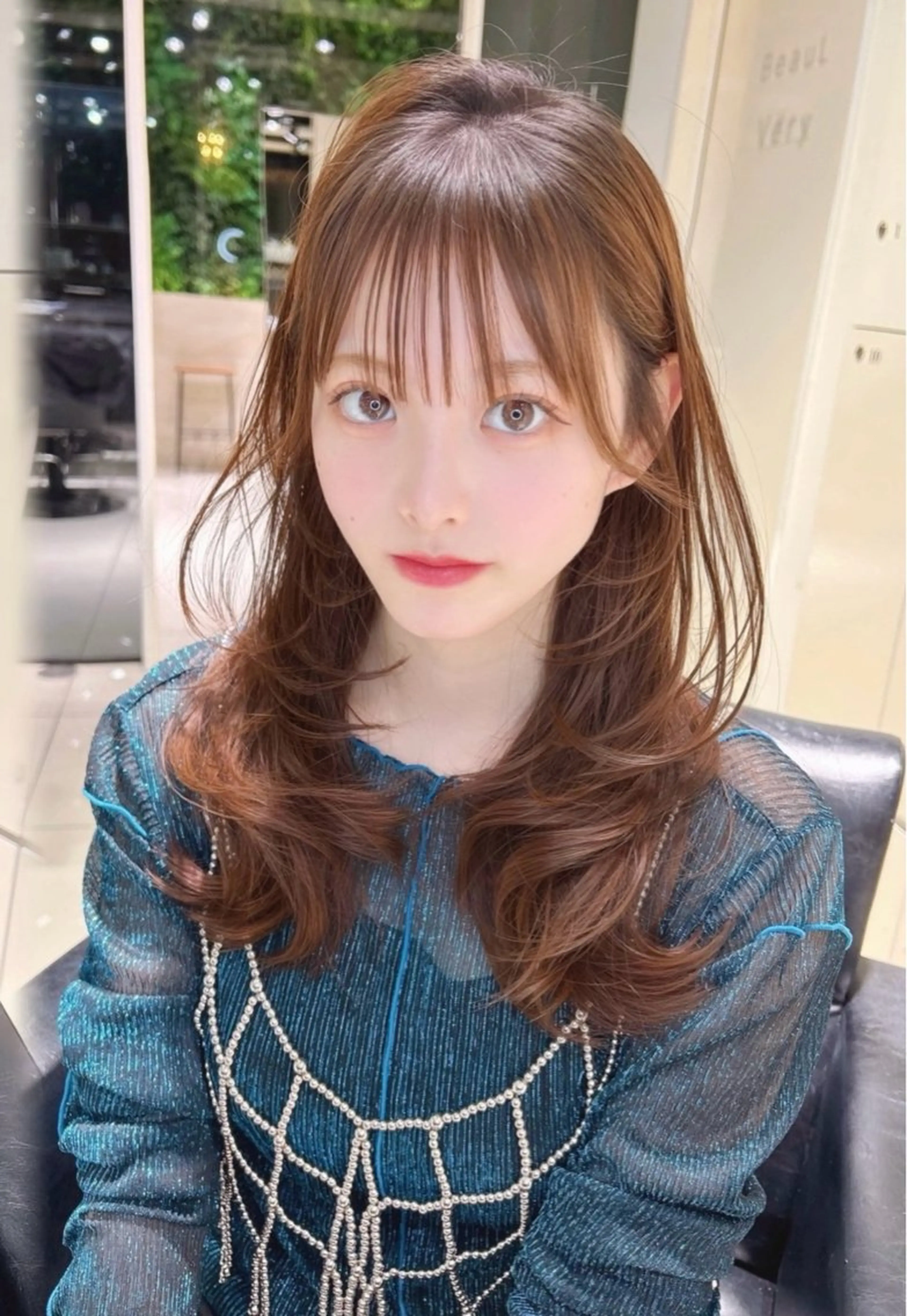 カラー モテカラー/髪質改善 まつパ/ゆなのヘアスタイル