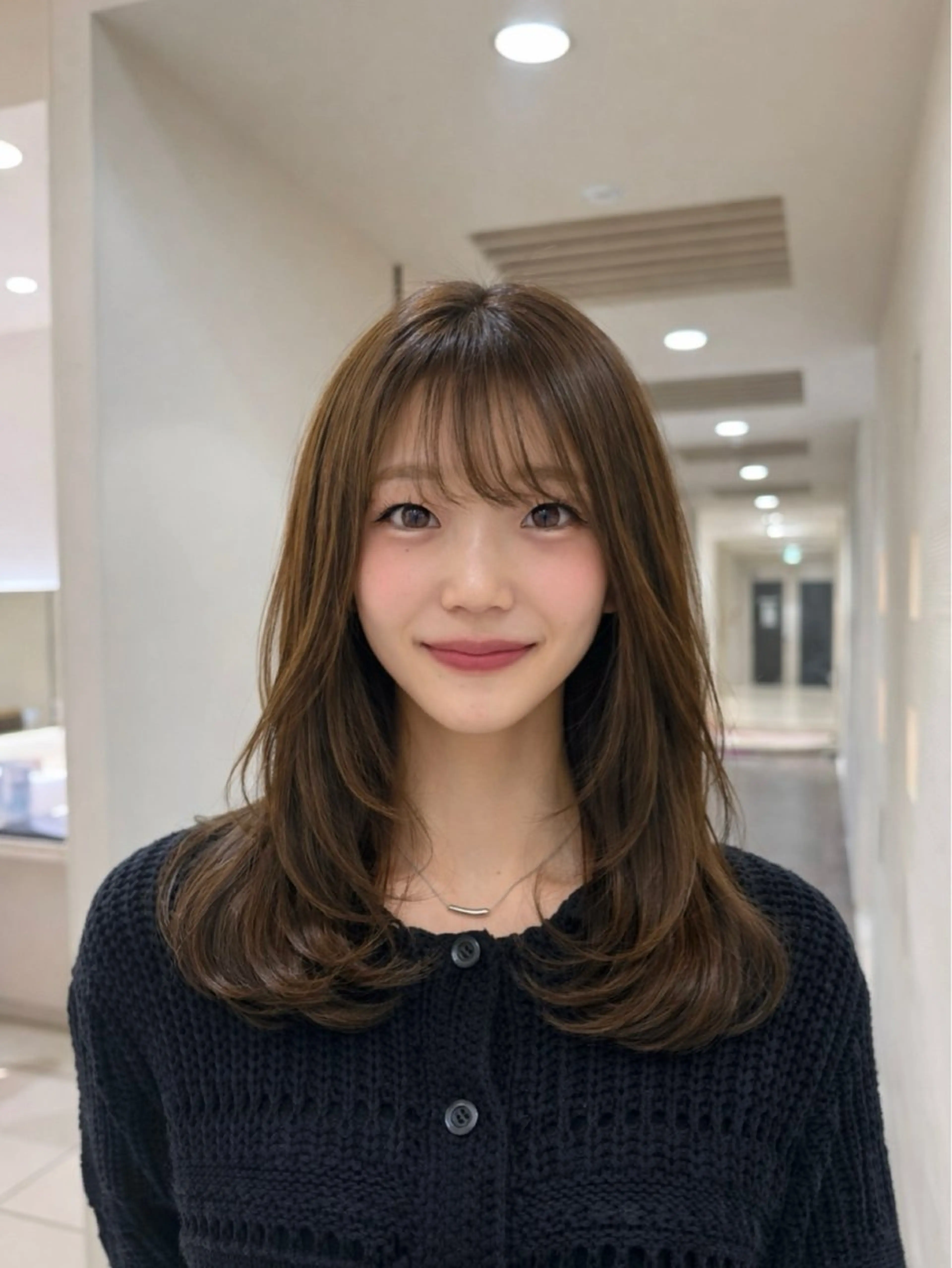 カラー ヘアカラー 艶髪／カラー／ 銀座／RINA🎀のヘアスタイル