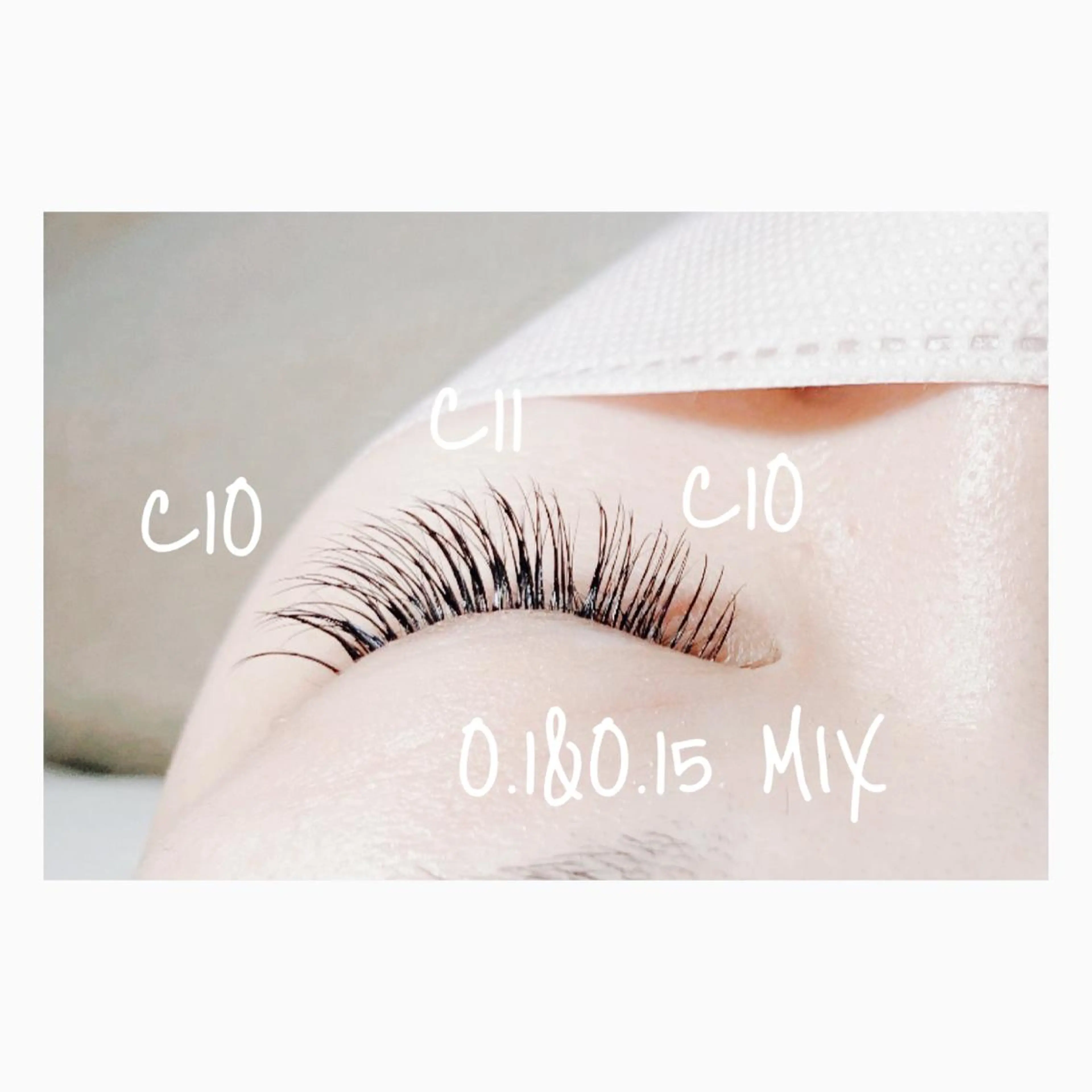 マツエク・マツパ キュート Pilina eyelashのマツエク・マツパデザイン