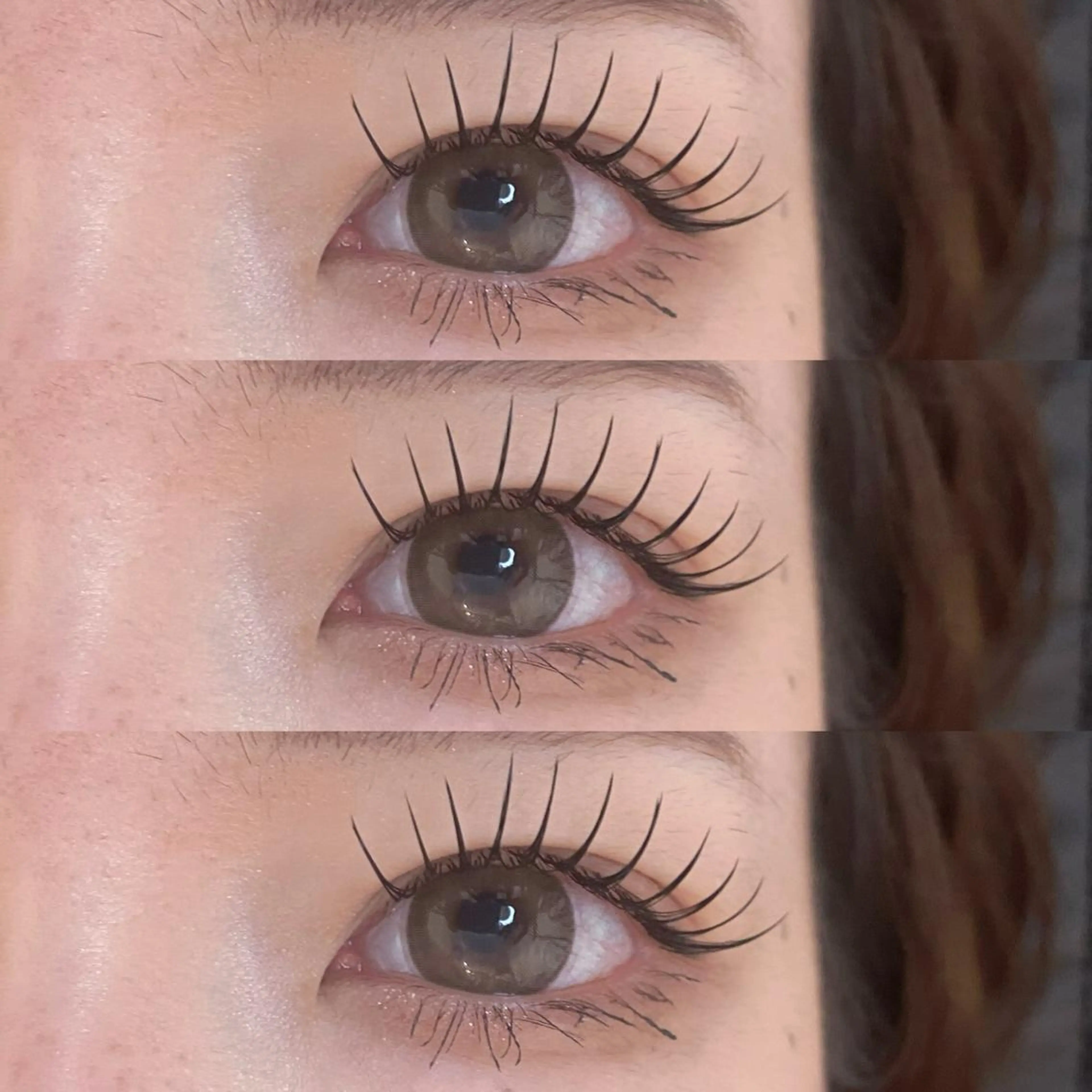 マツエク・マツパ フラットラッシュ 24 -niji-のマツエク・マツパデザイン