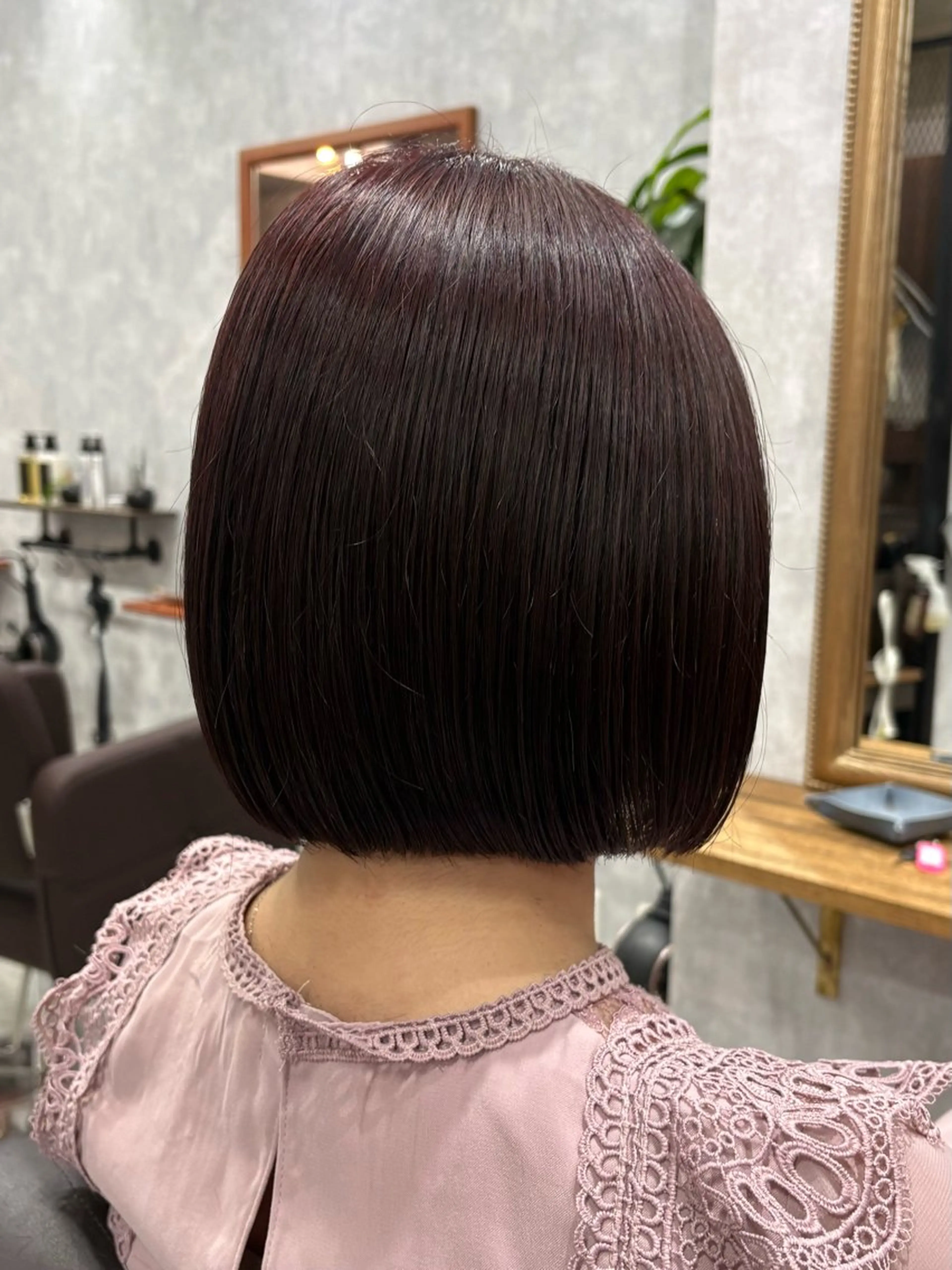 ショート ボブ カット 松田 頼人のヘアスタイル