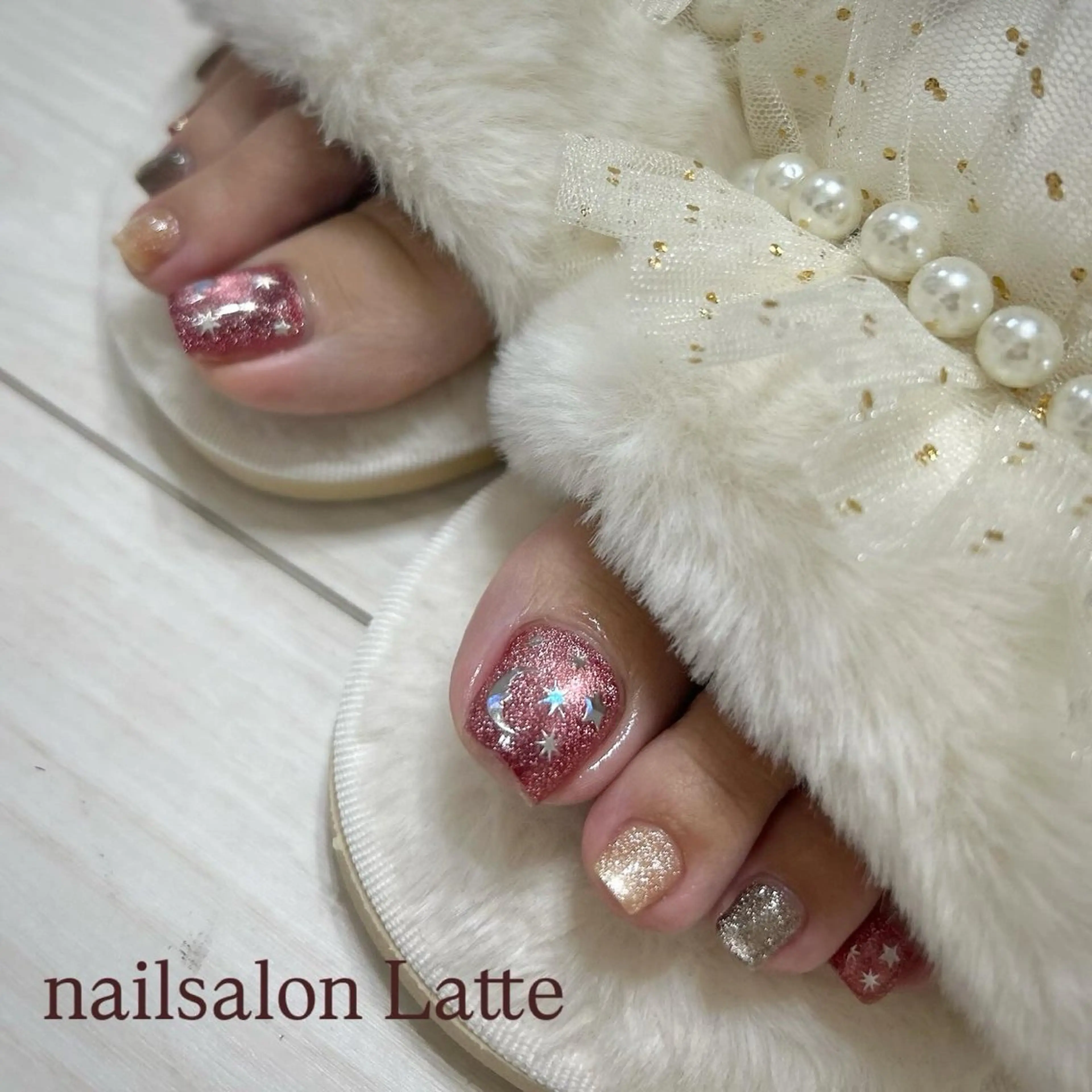 ネイル Nailsalon Latteのネイルデザイン