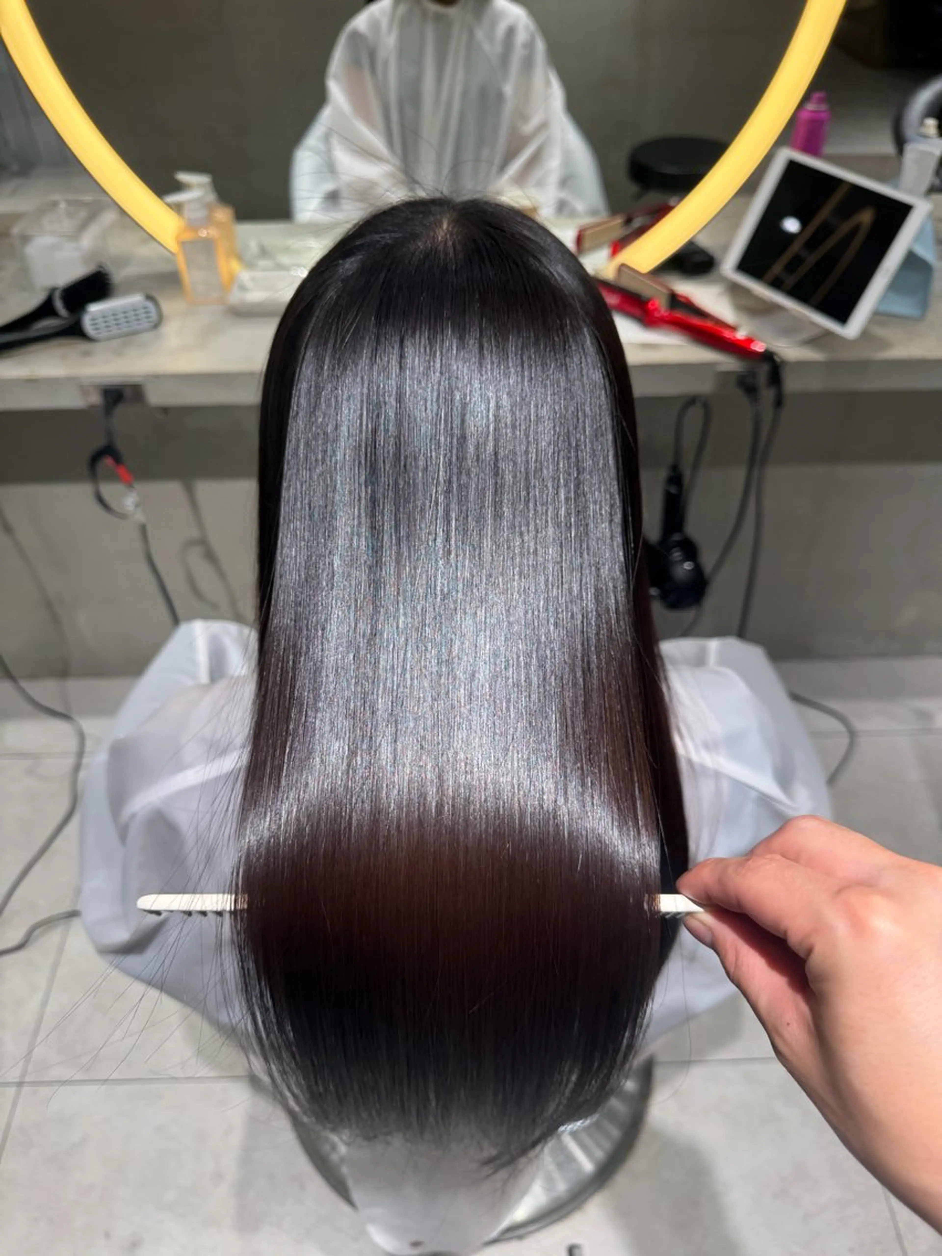 ロング ゆうま🌈艶髪カラー 🫧髪質改善のヘアスタイル