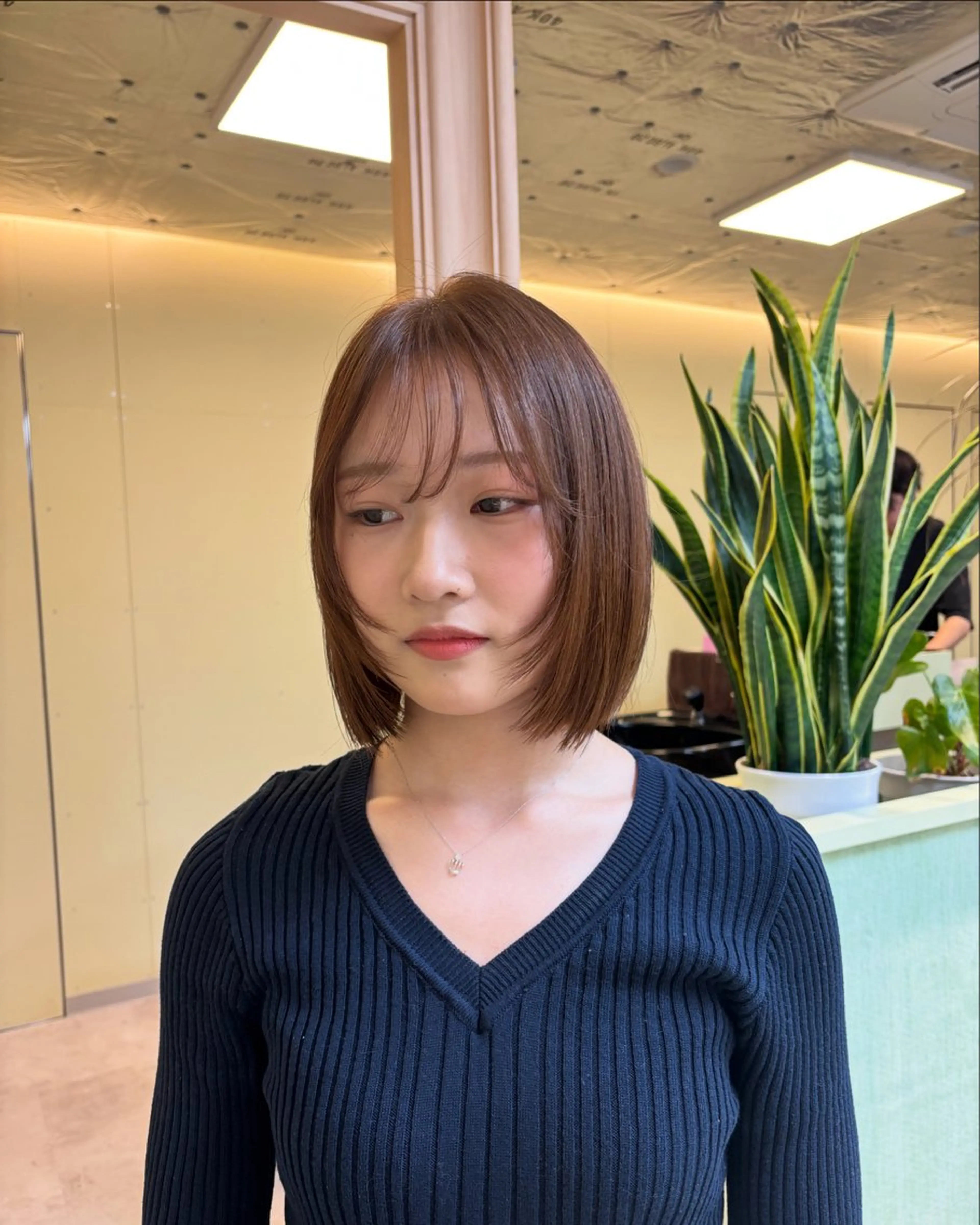ショート カット ヘアカラー トリートメント 竹田 佳奈のヘアスタイル
