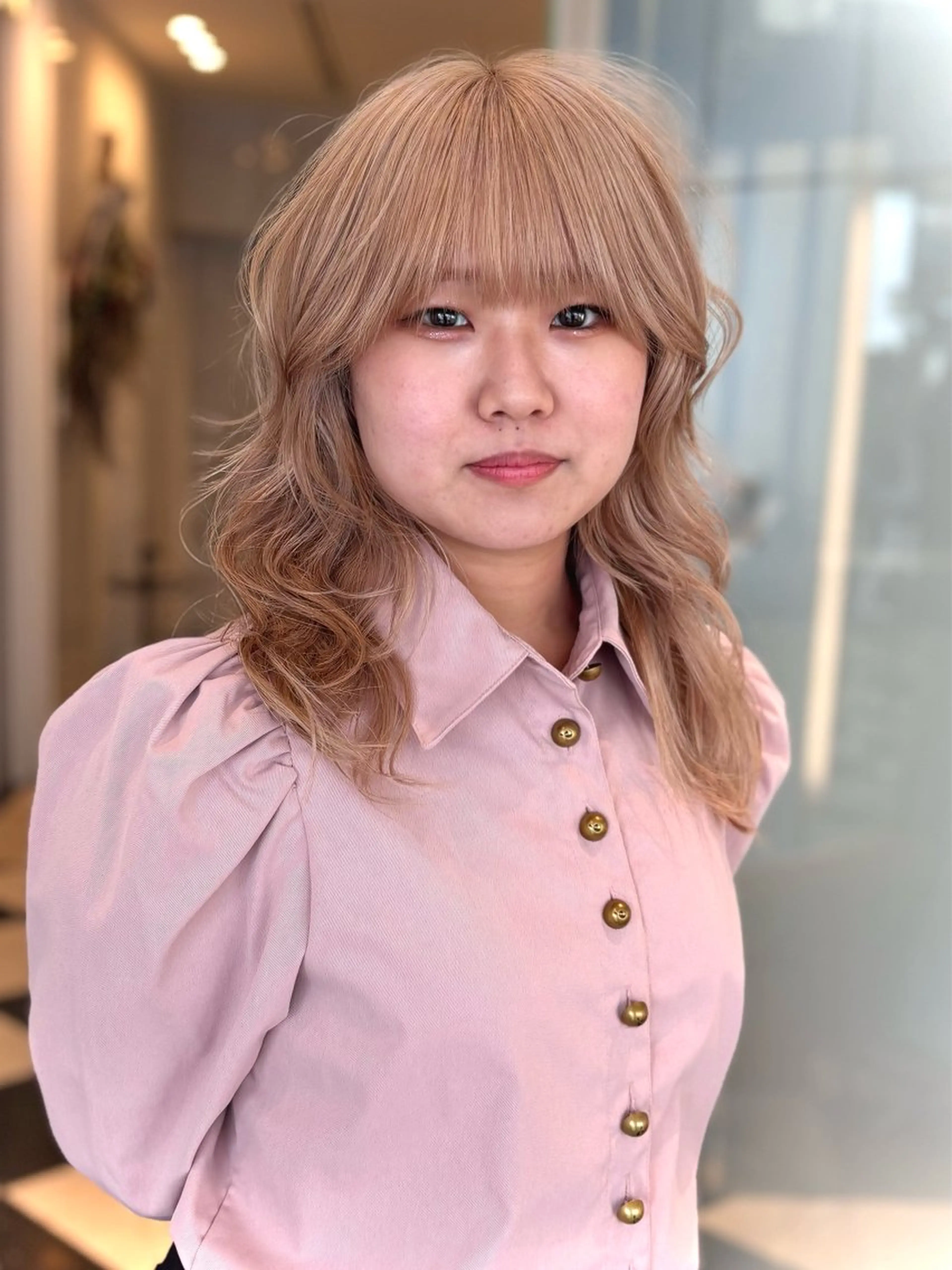 ロング カラー カット レイヤーカット/ブリ ーチ/motokiのヘアスタイル