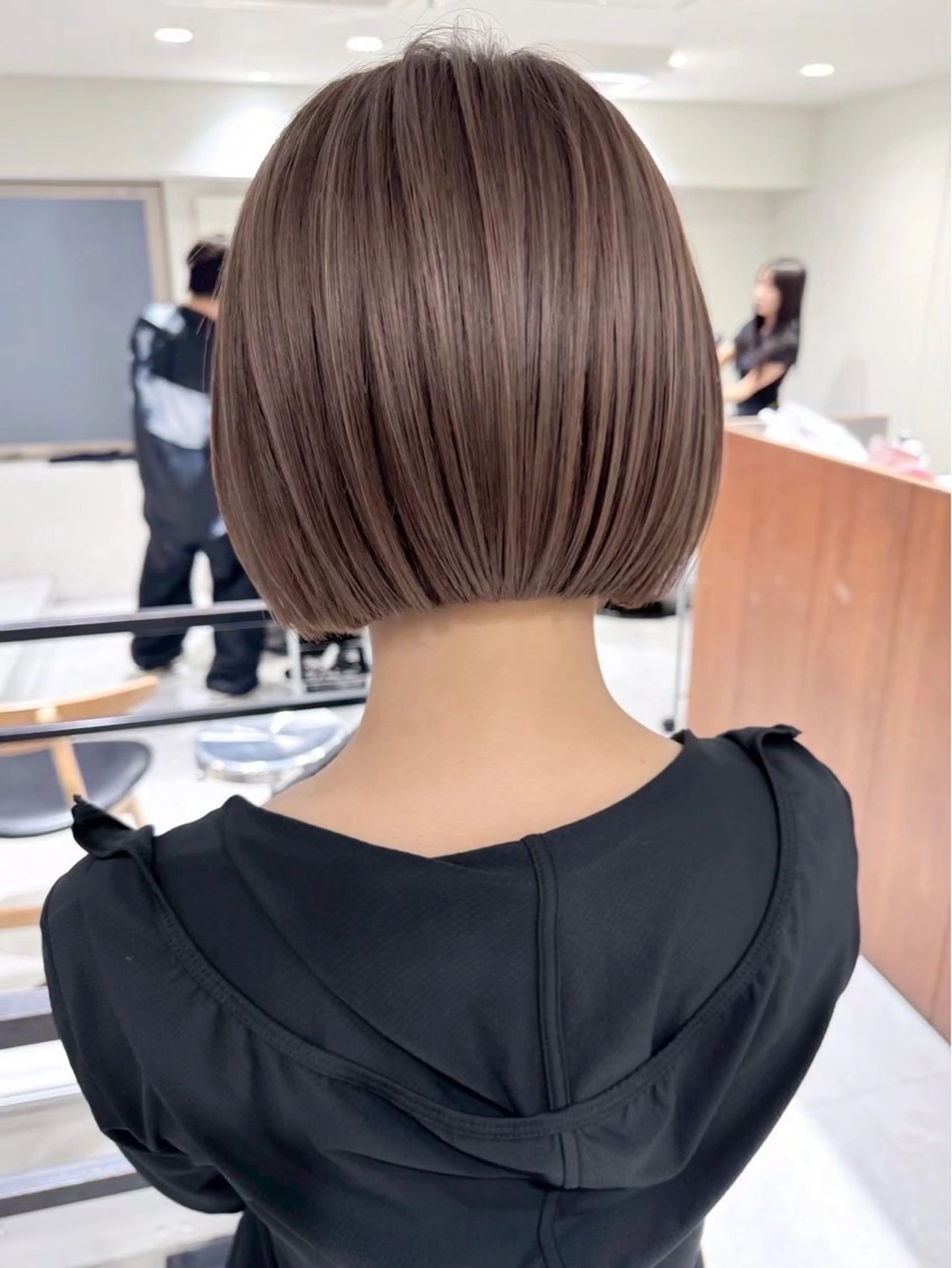 ショート カラー ボブ カット ハイトーンボブ 💎凜💎のヘアスタイル