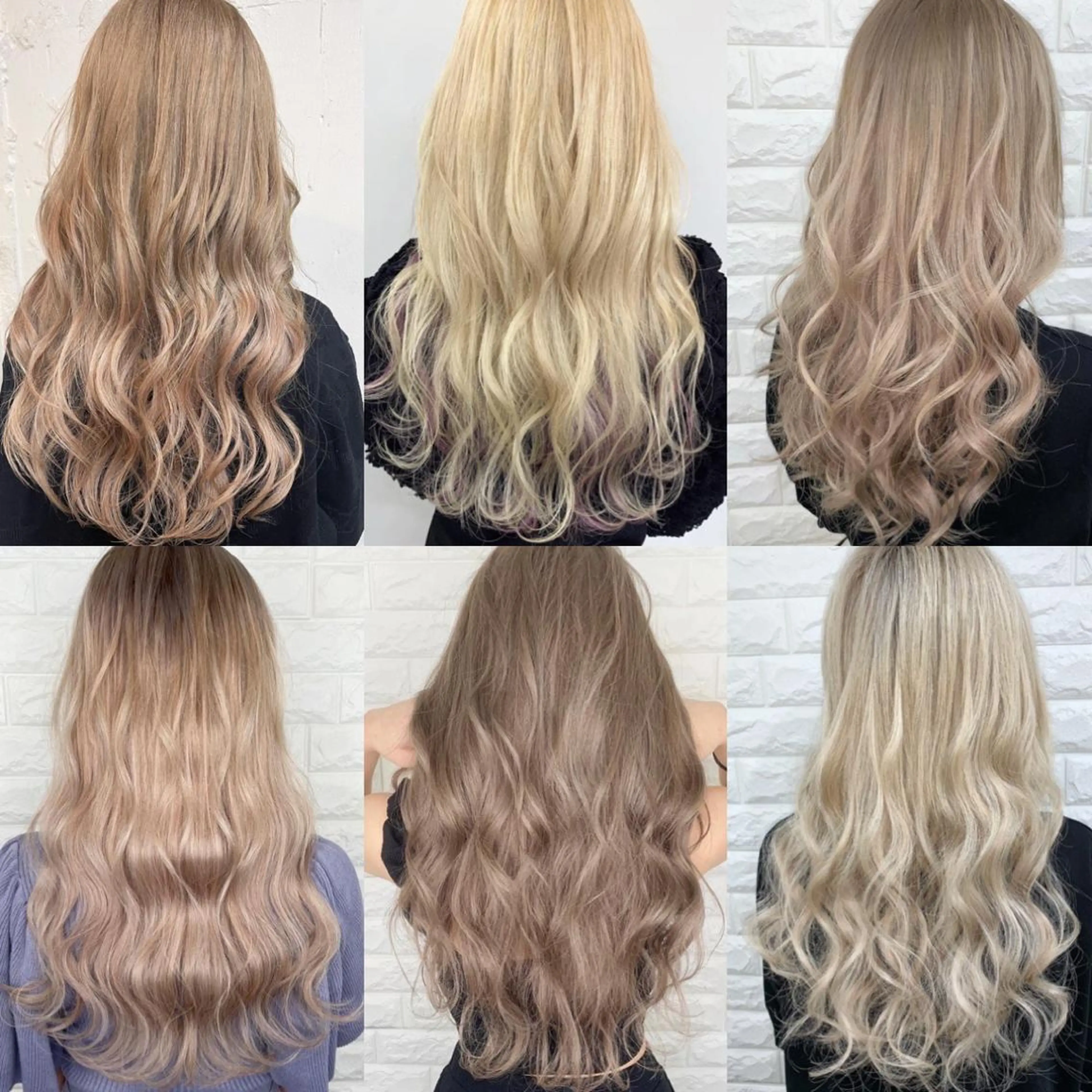 ロング プルエクステ エクステ ヘアカラー エクステ プルエクステ 代表 松本のヘアスタイル