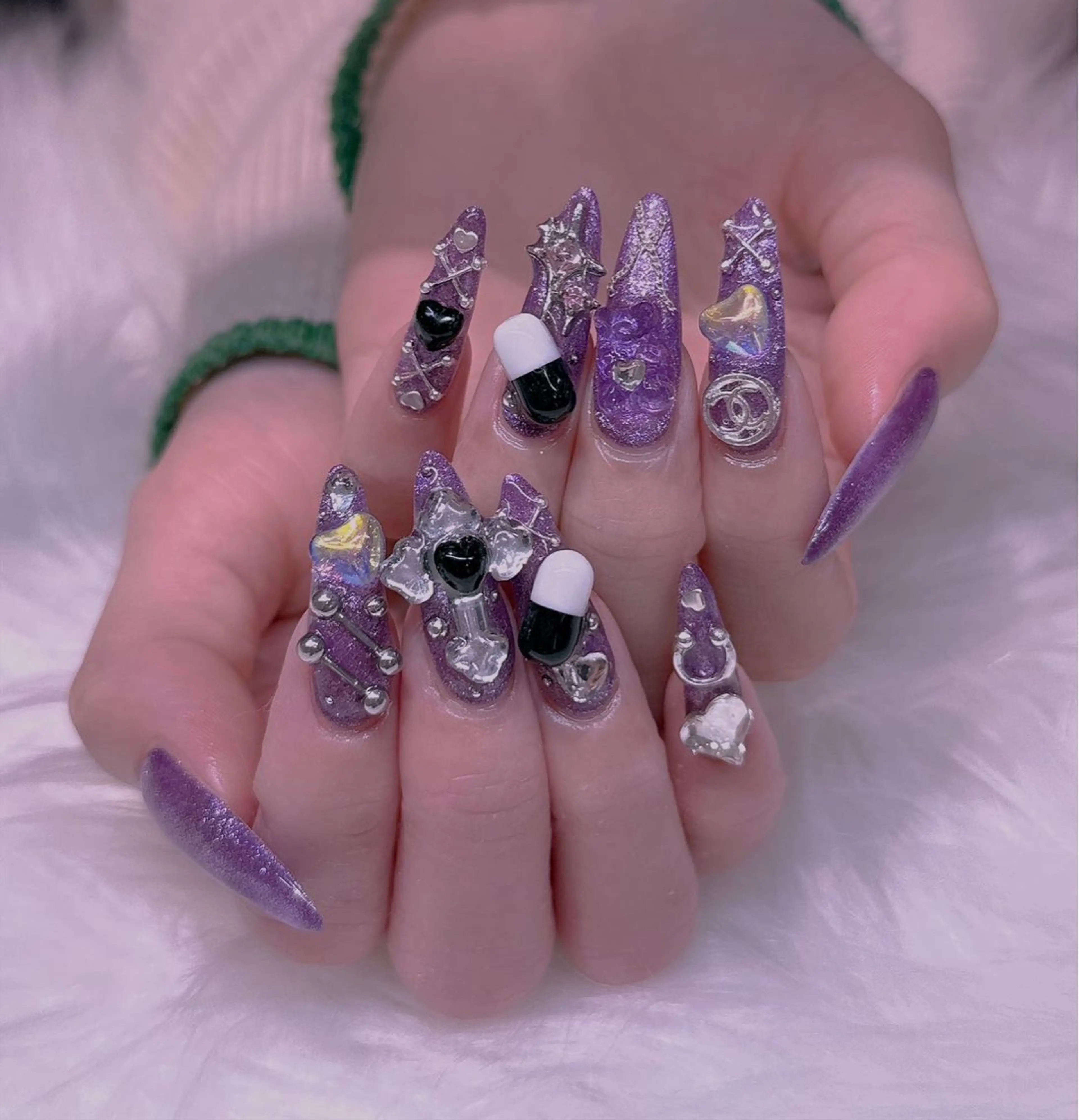 ネイル 長さだし専門店 M2　rikaのネイルデザイン