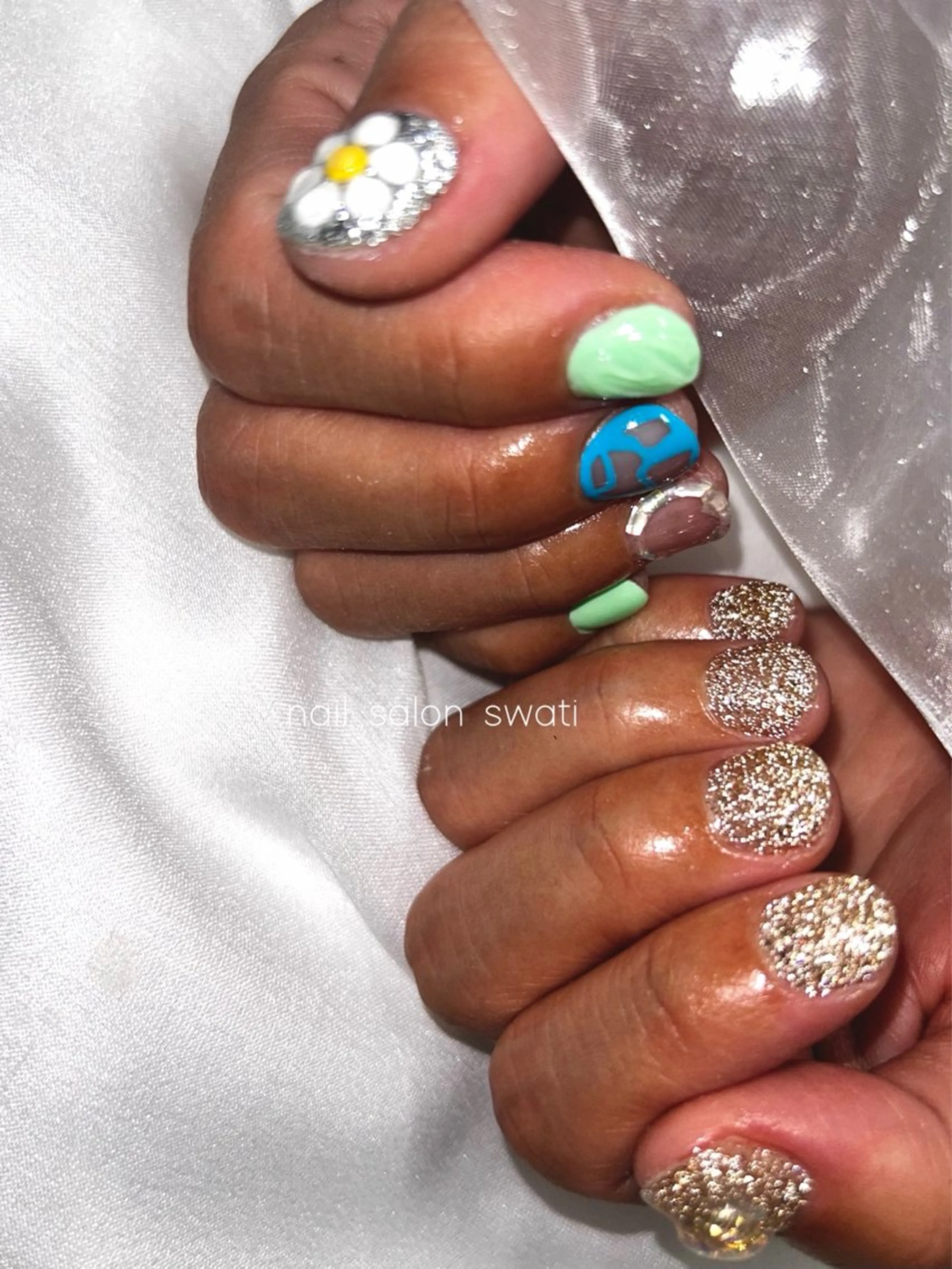 ネイル フラワーネイル ぷっくりネイル yuko （ネイリスト）のネイルデザイン