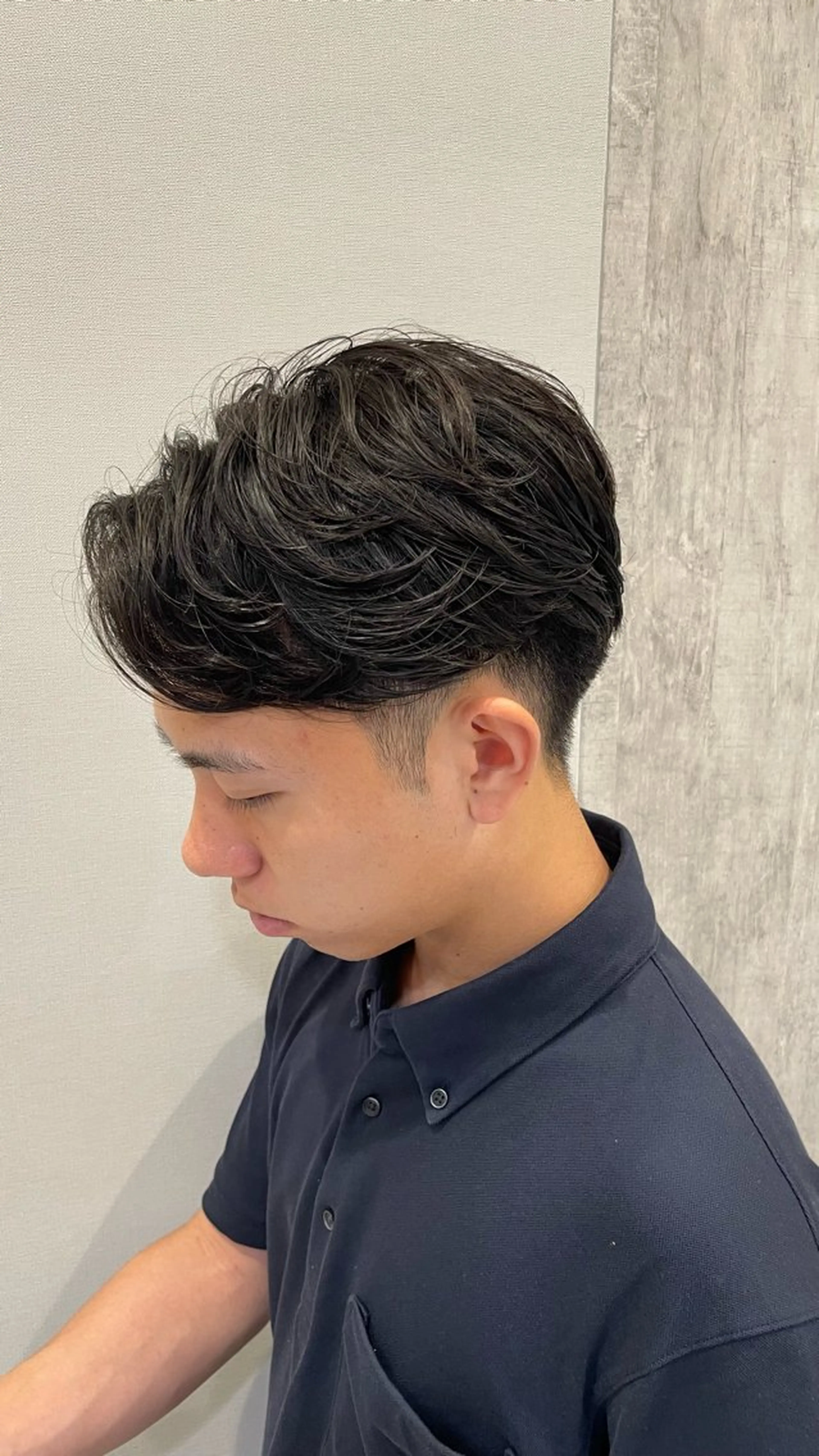 パーマ 河端 春綺のヘアスタイル