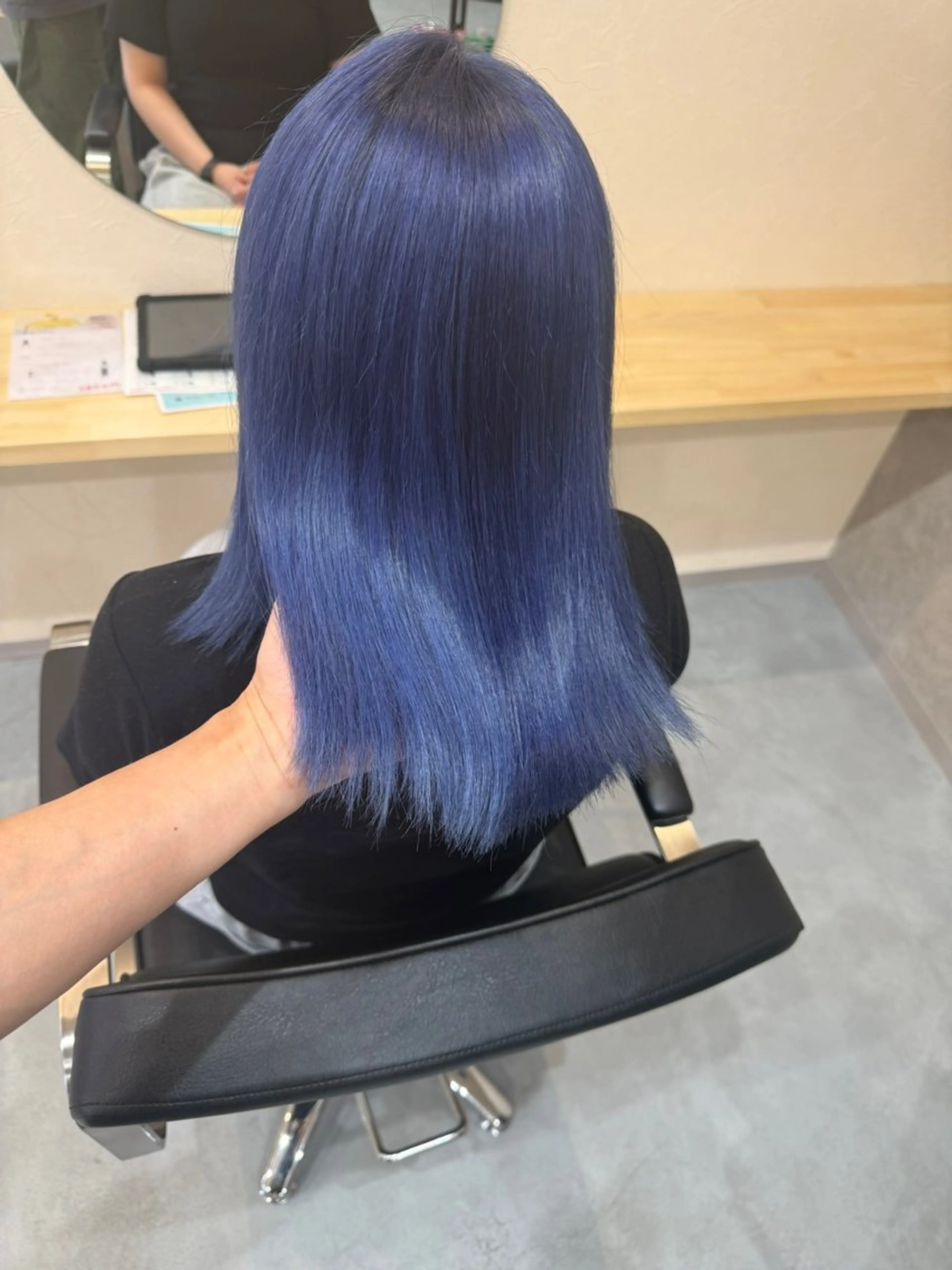 ミディアム ショートボブ ボブレイヤー ボブ 髪質改善 韓国風ヘア ヘアカラー suii..hair designのヘアスタイル