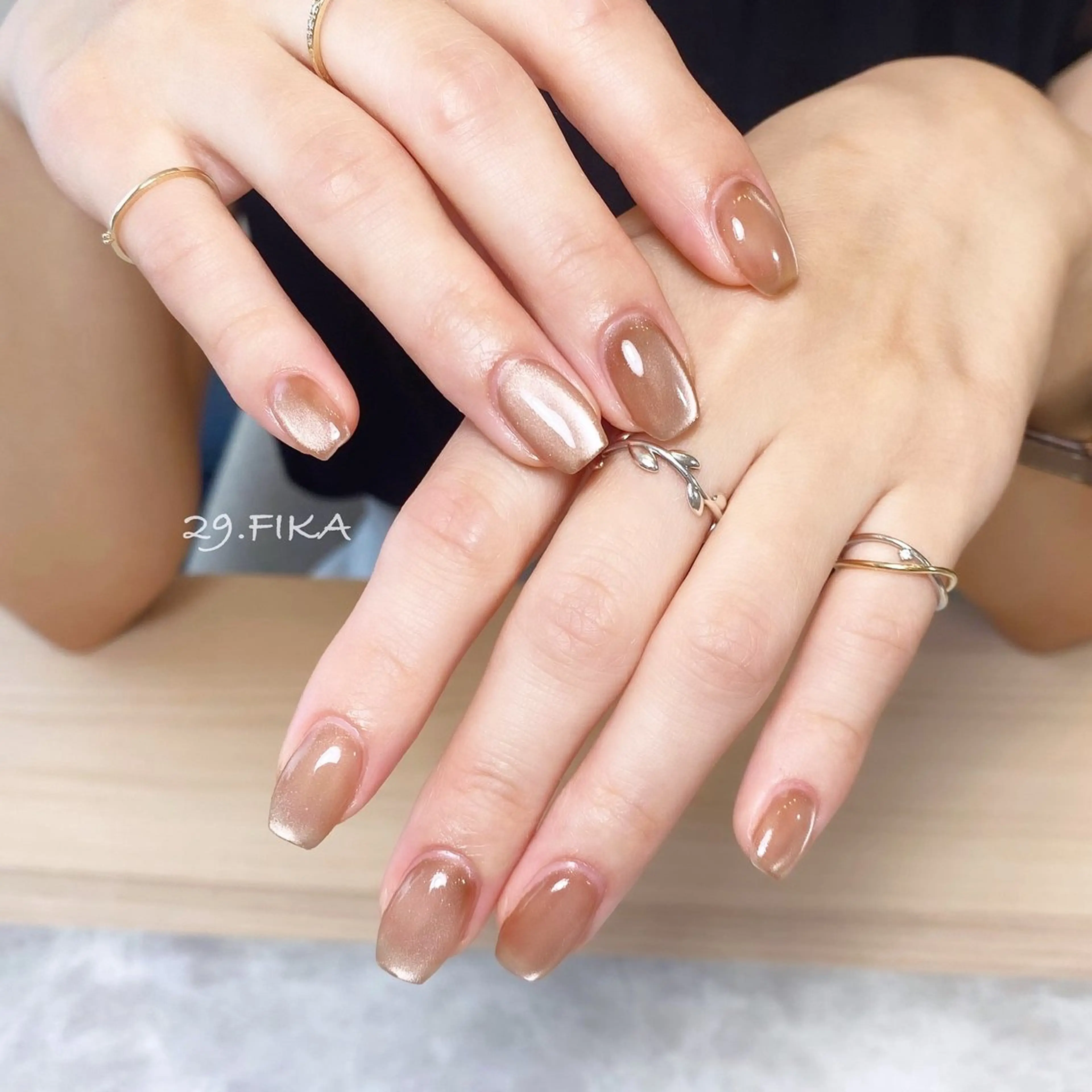 ネイル ハンドネイル 29.FIKA misaのネイルデザイン