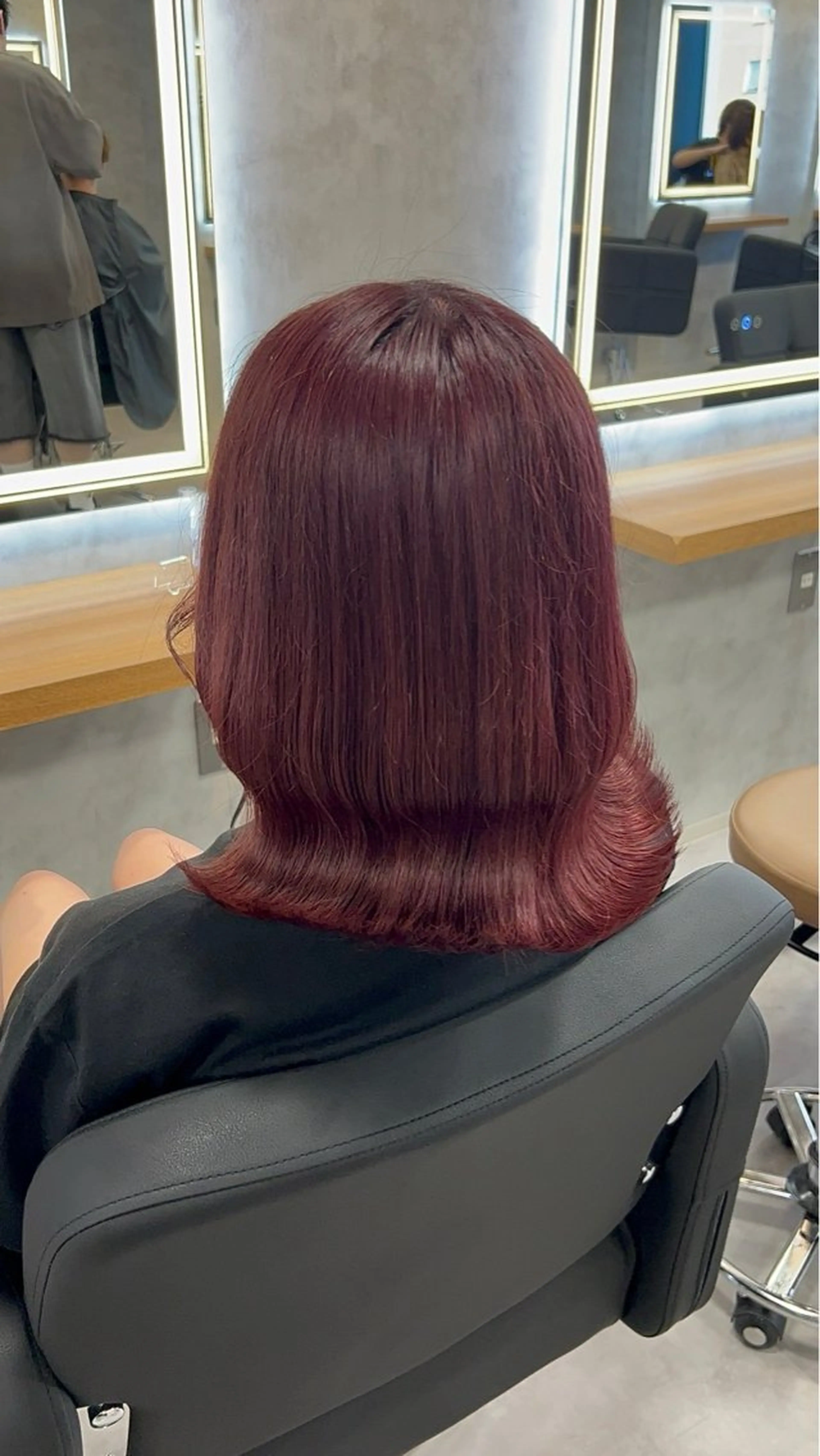 ミディアム カラー パーマ ヘアアレンジ メンズ 🤍透明感カラー🤍 似合わせ🤍AINEのヘアスタイル