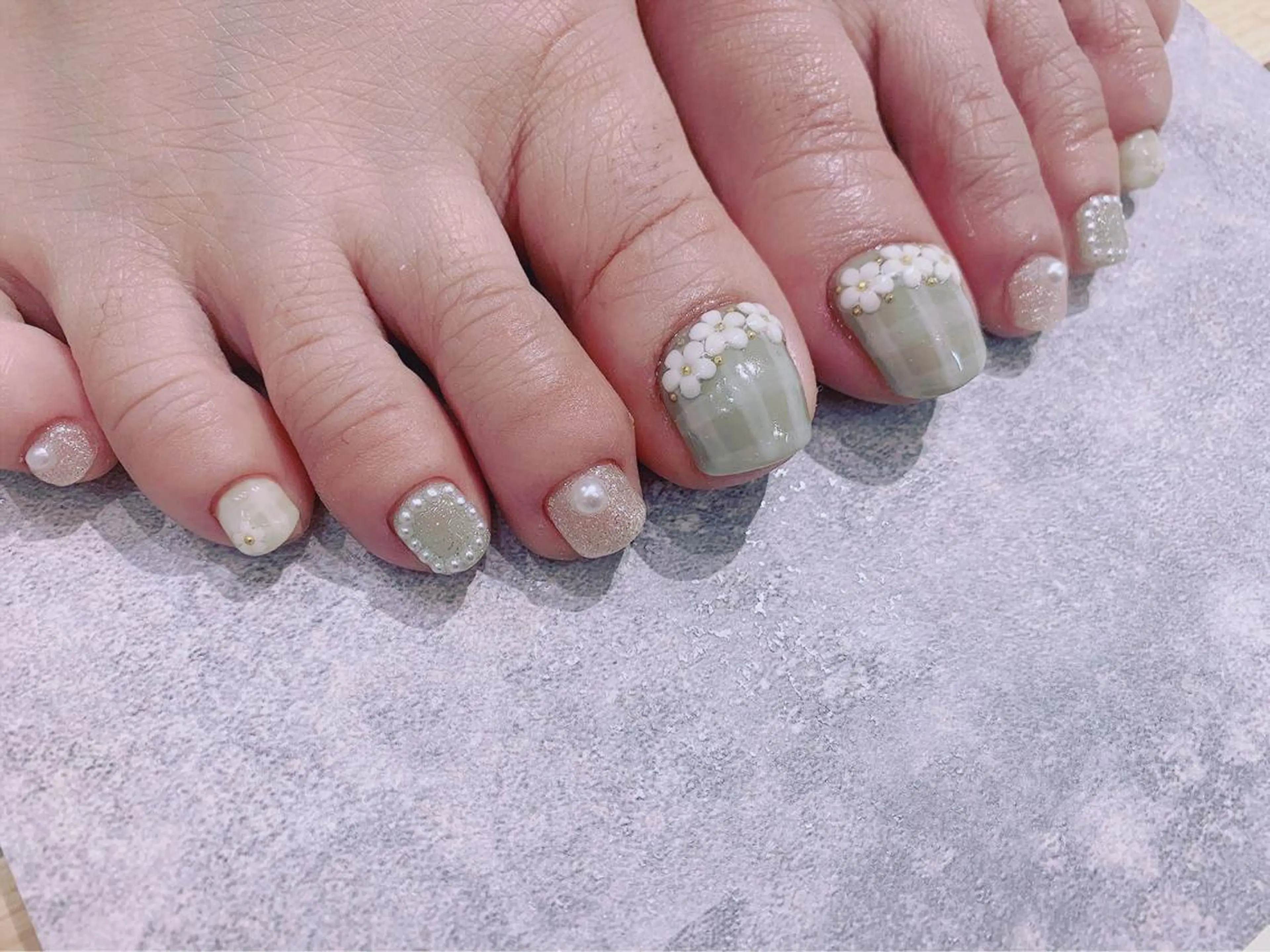 ネイル フットネイル 美爪パラジェル導入店 Sunnilyのネイルデザイン