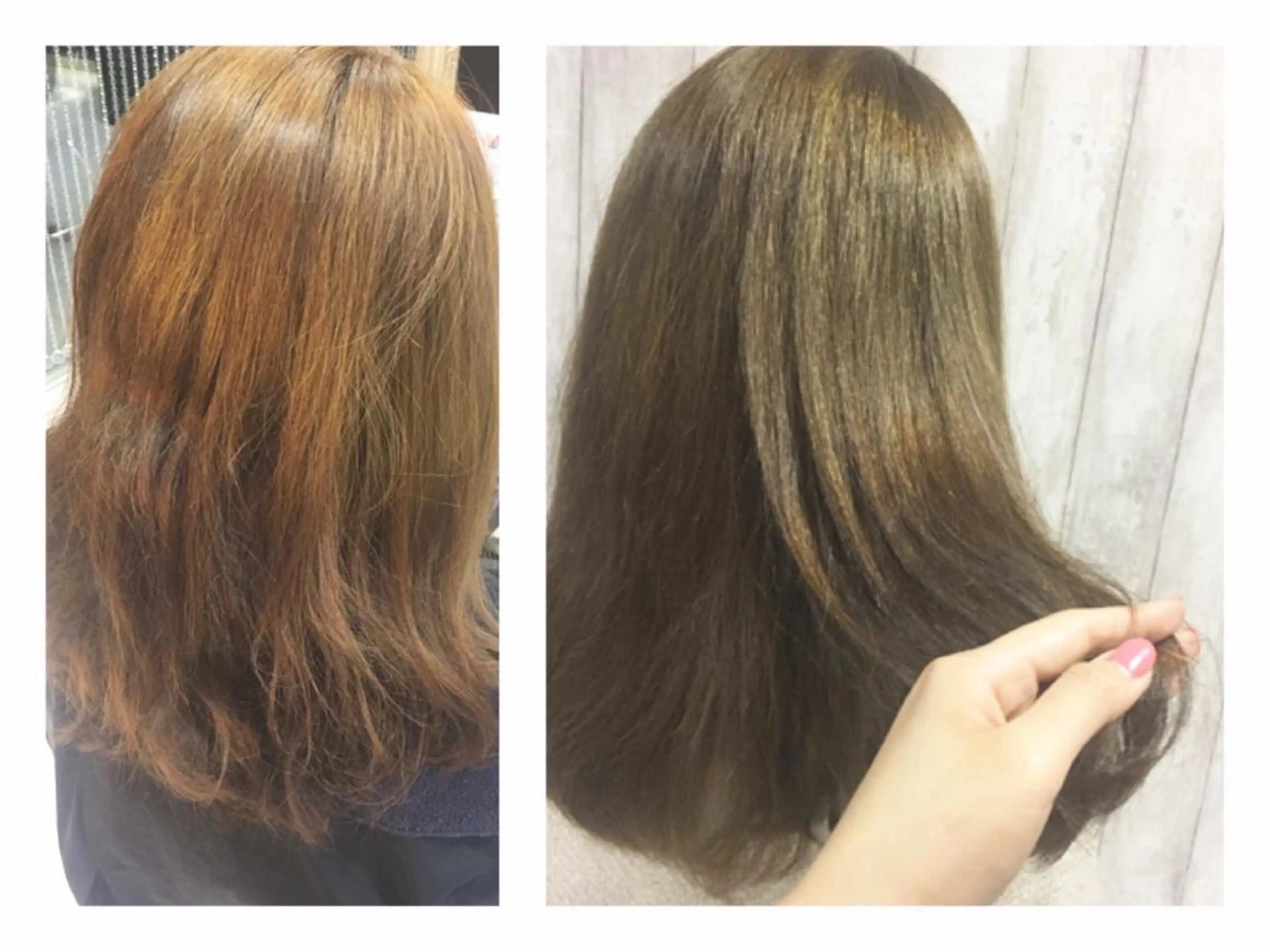 セミロング カラー イルミナカラー boutique misakiのヘアスタイル