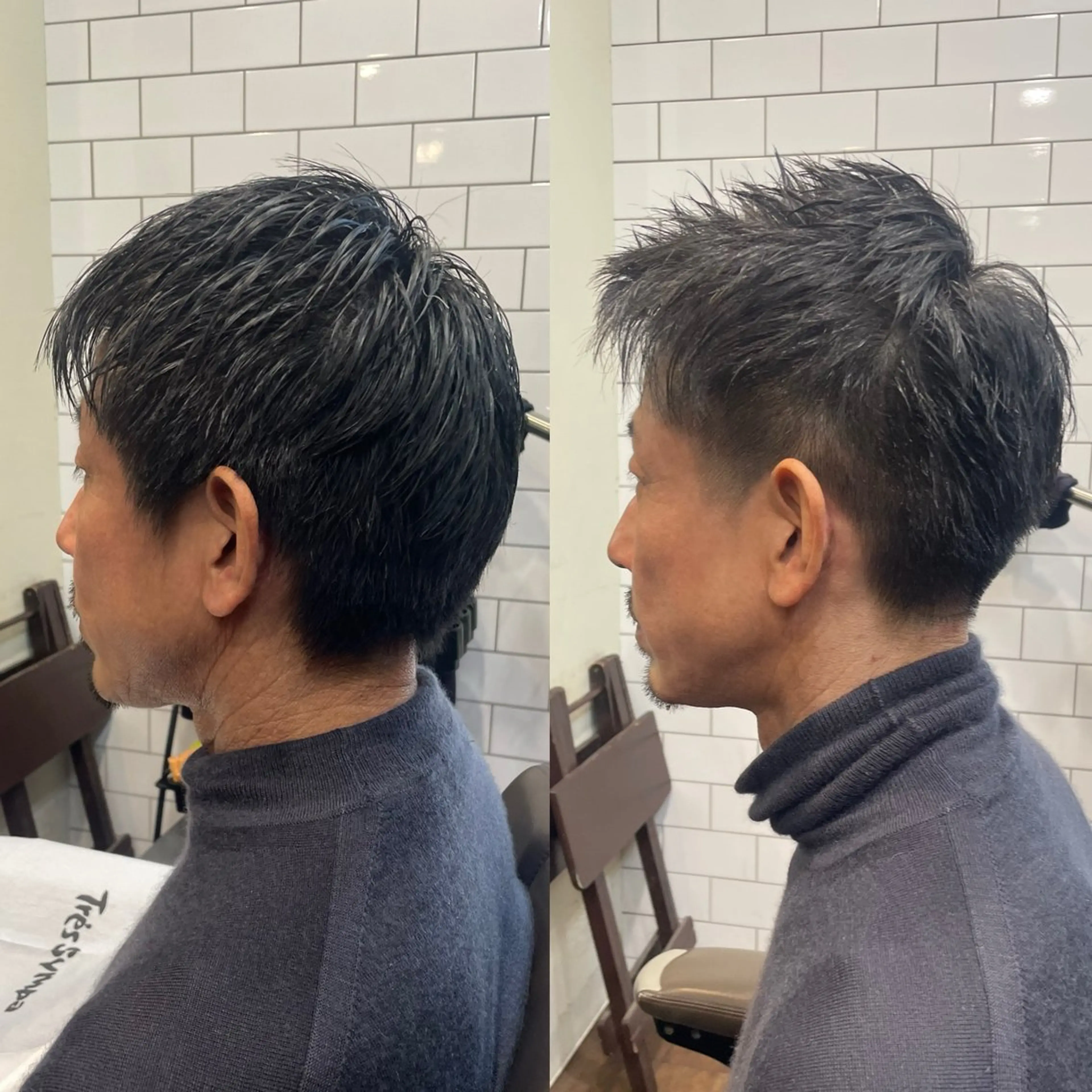 ショート メンズ 💈トレサンパ 💈金山駅✂︎愛実のヘアスタイル