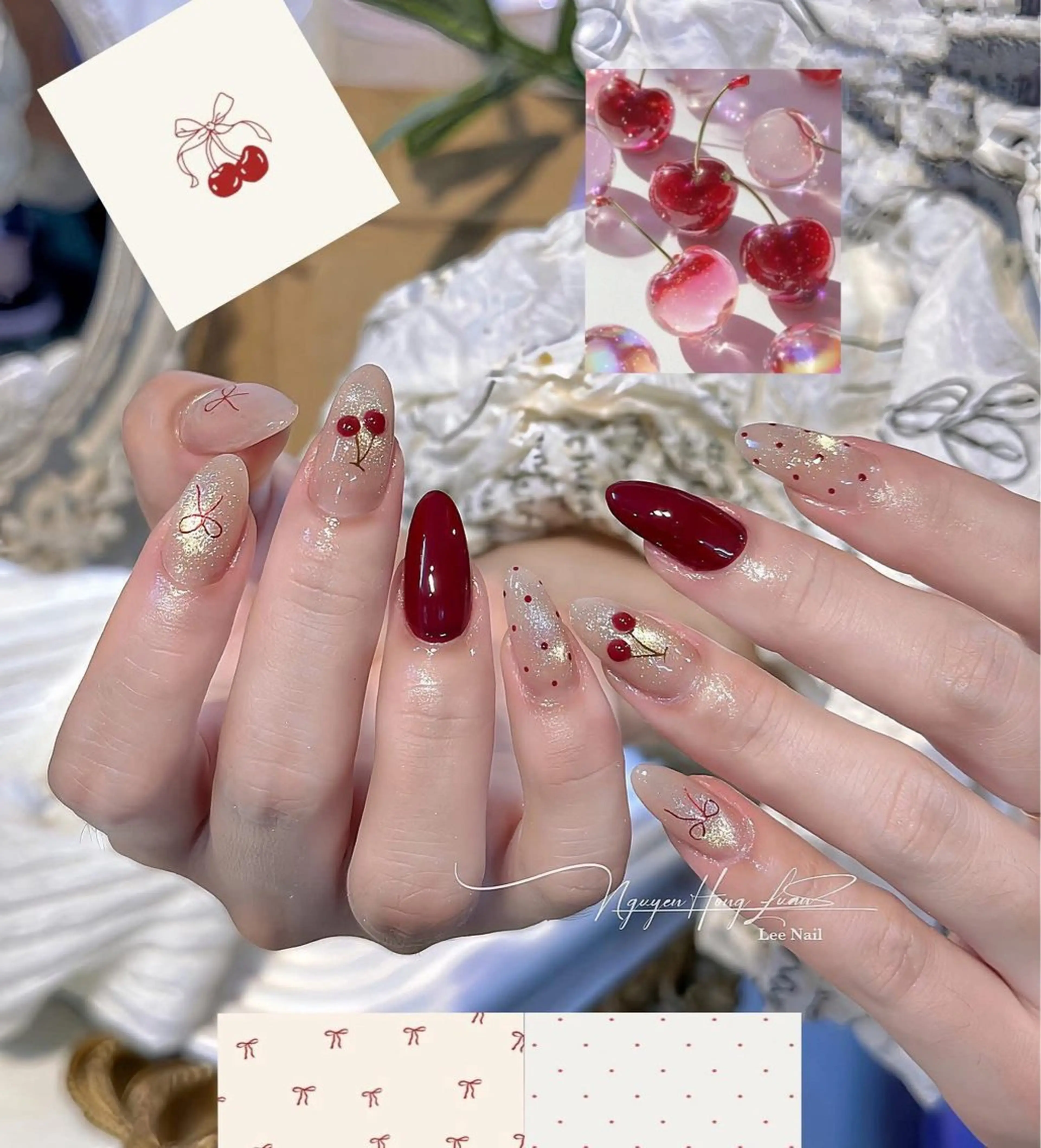 ネイル いちご ちゃんのネイルデザイン